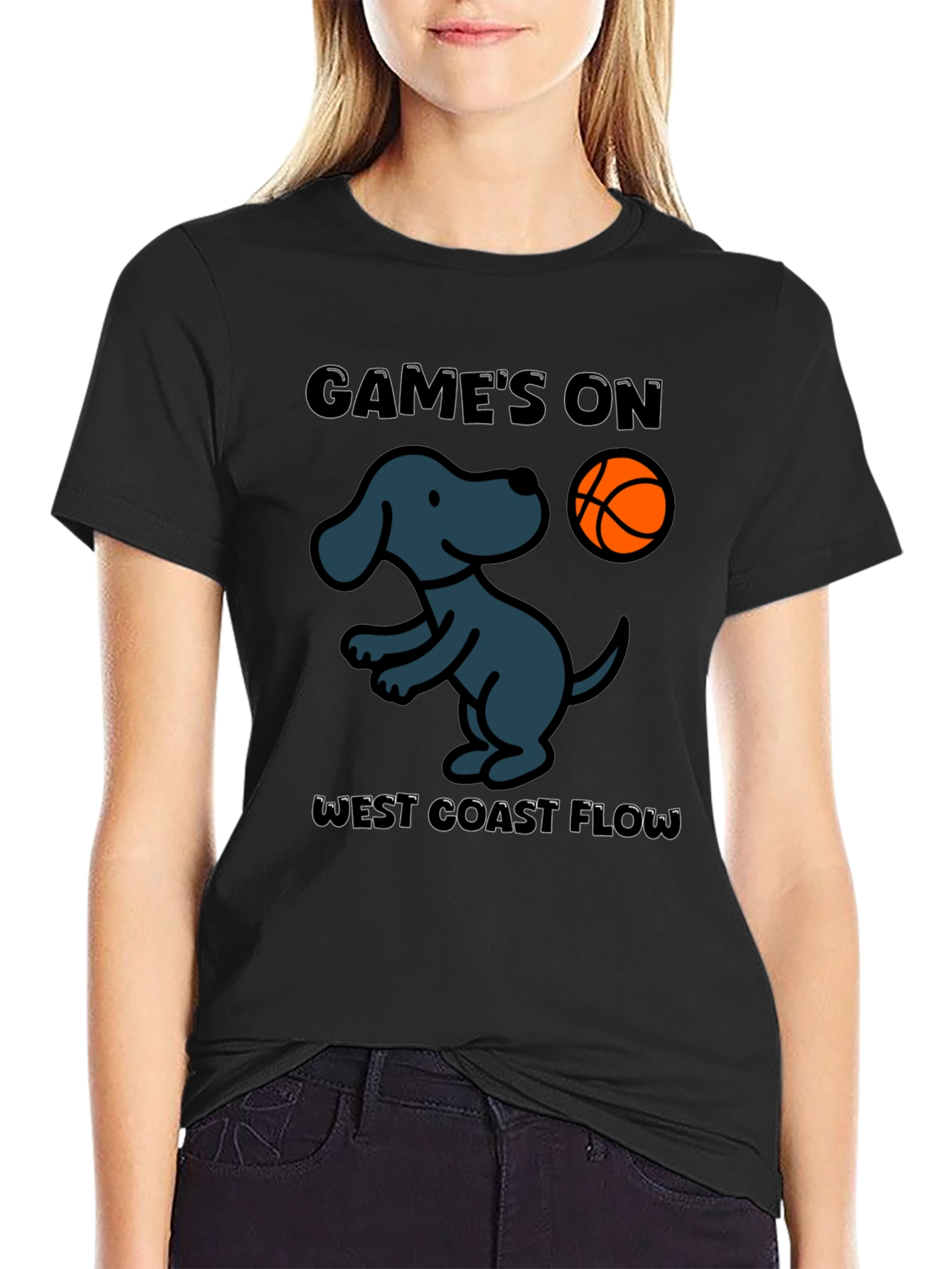 Games On West Coast Flow T-Shirt