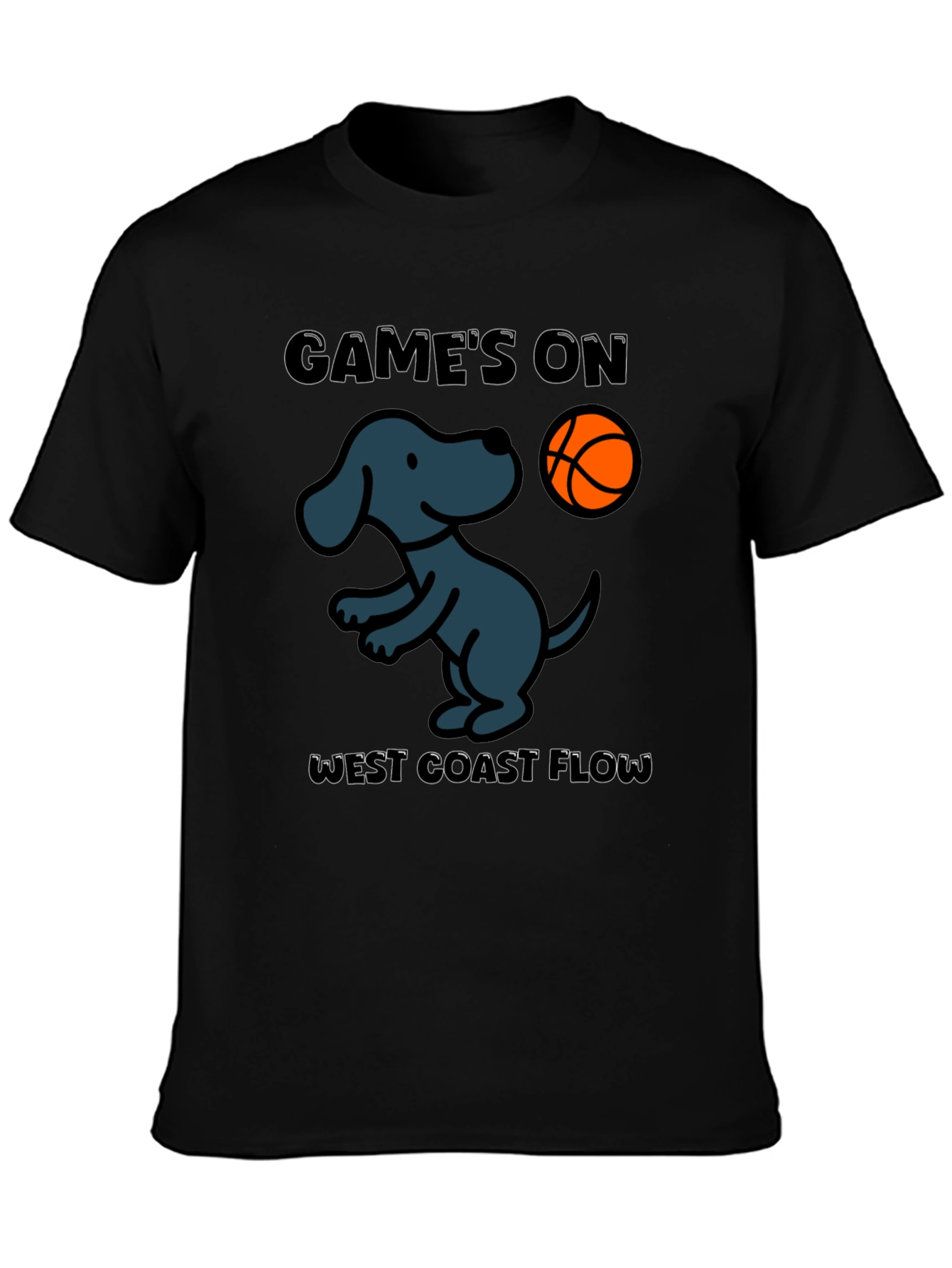 Games On West Coast Flow T-Shirt