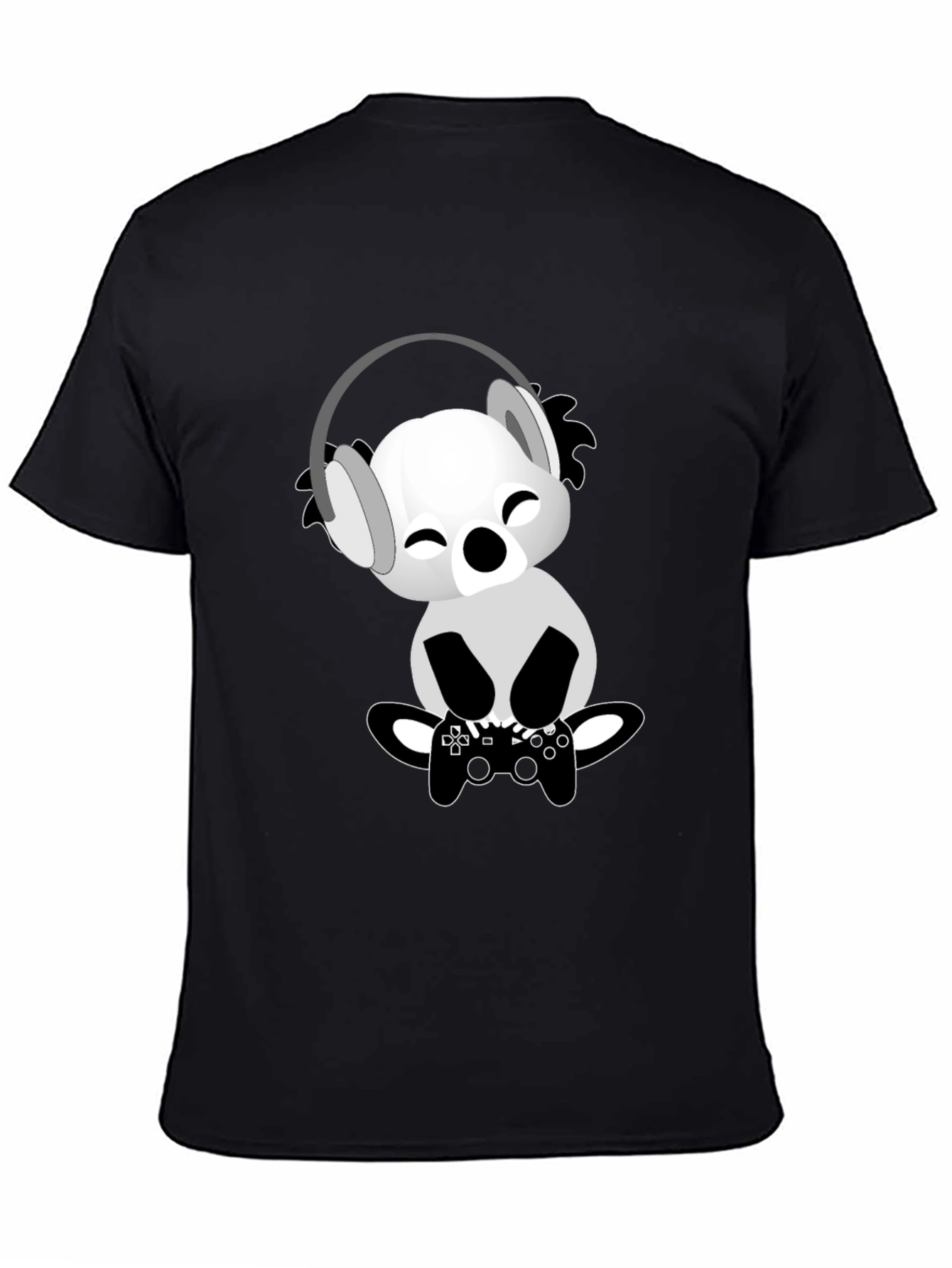Gamer Koala T-Shirt - Playful Design Comfortable Fit