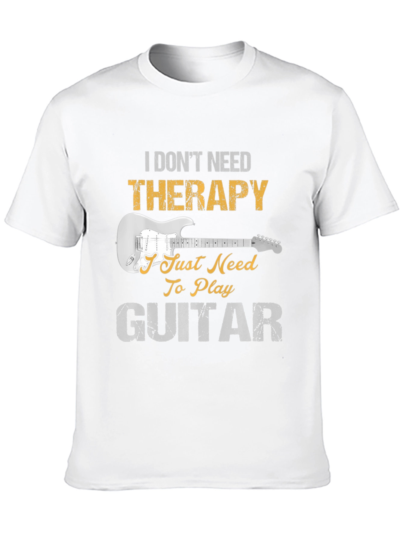 Guitar Therapy T-Shirt - Musician Graphic Tee