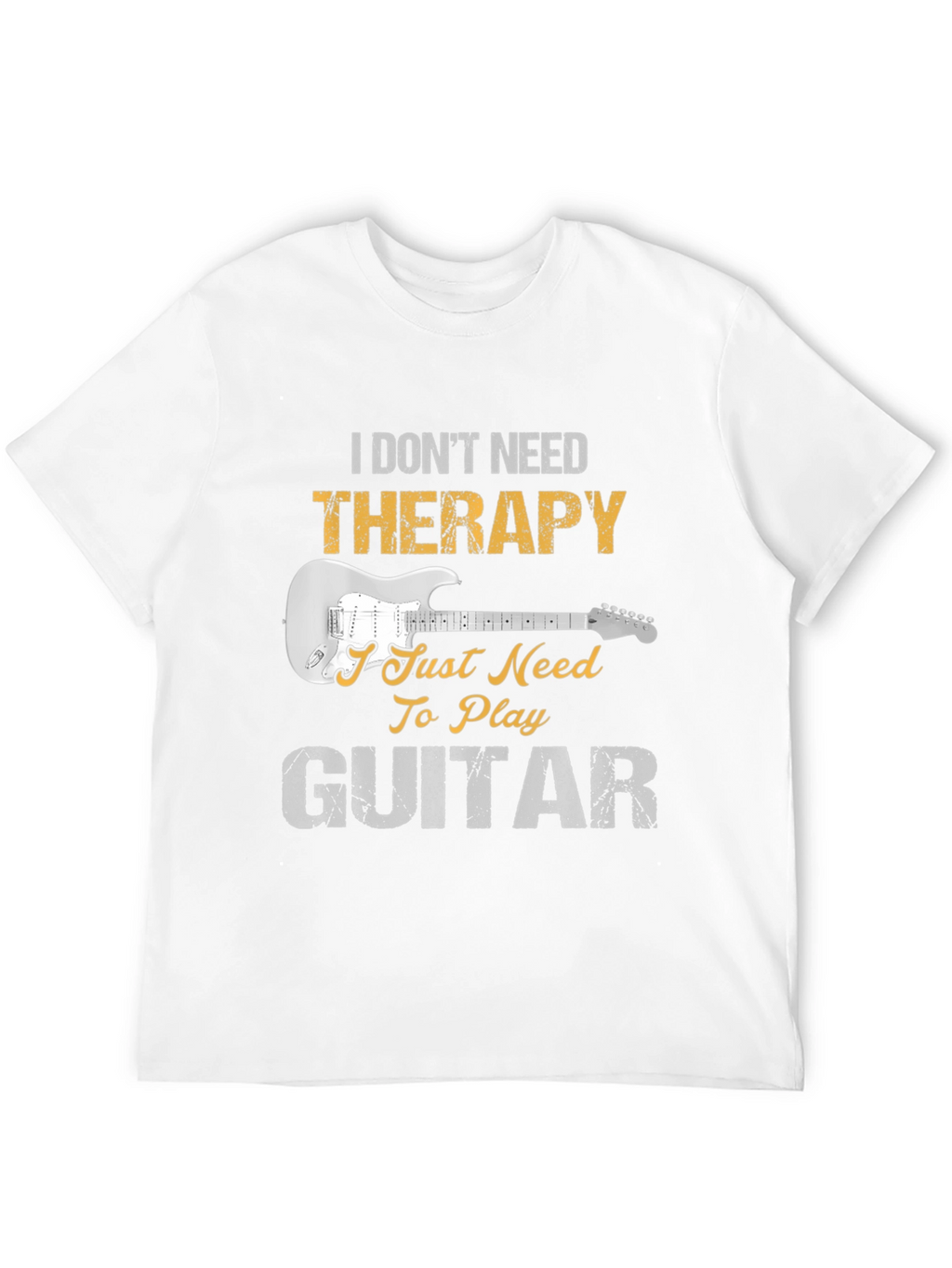 Guitar Therapy T-Shirt - Musician Graphic Tee