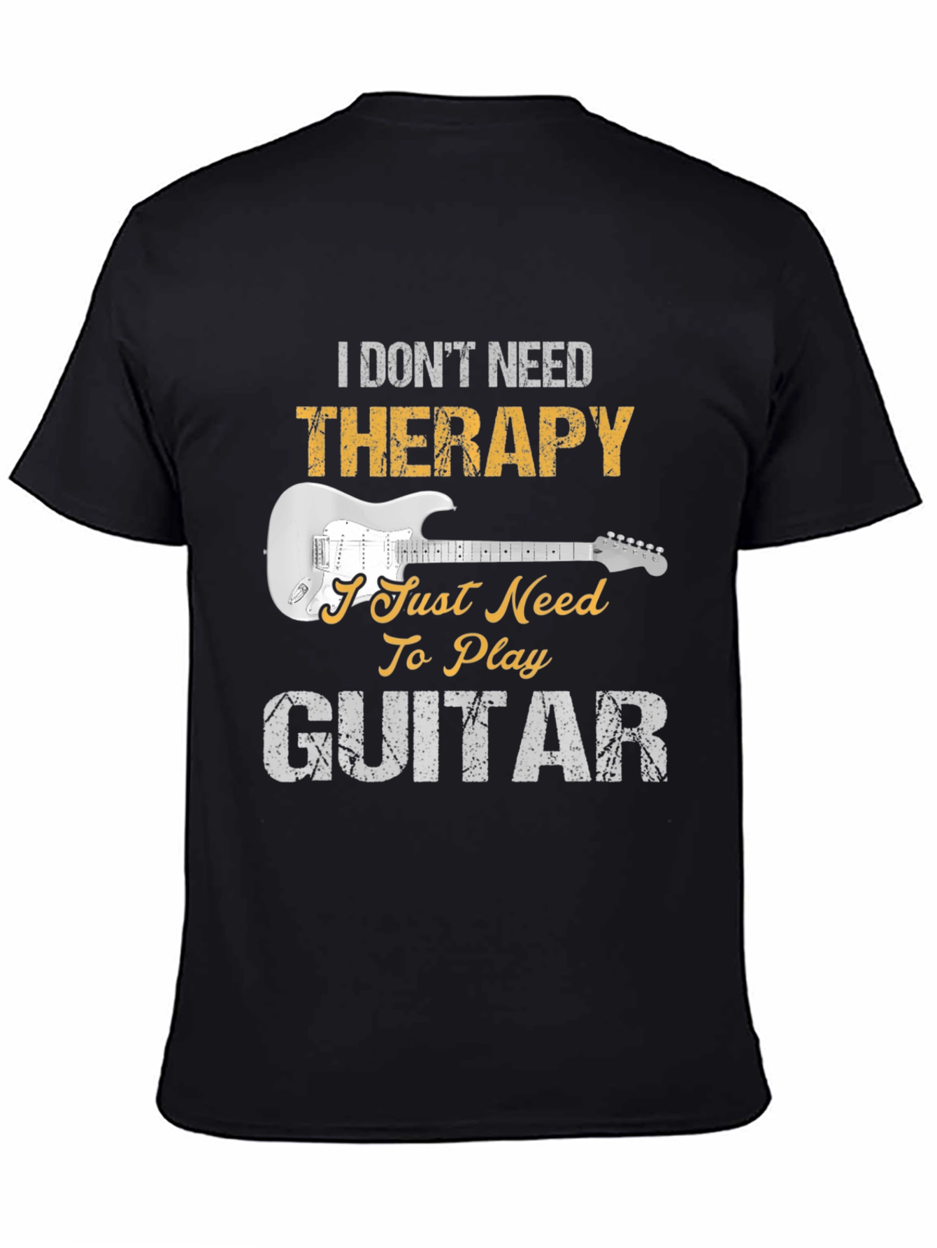 Guitar Therapy T-Shirt - Musician Graphic Tee
