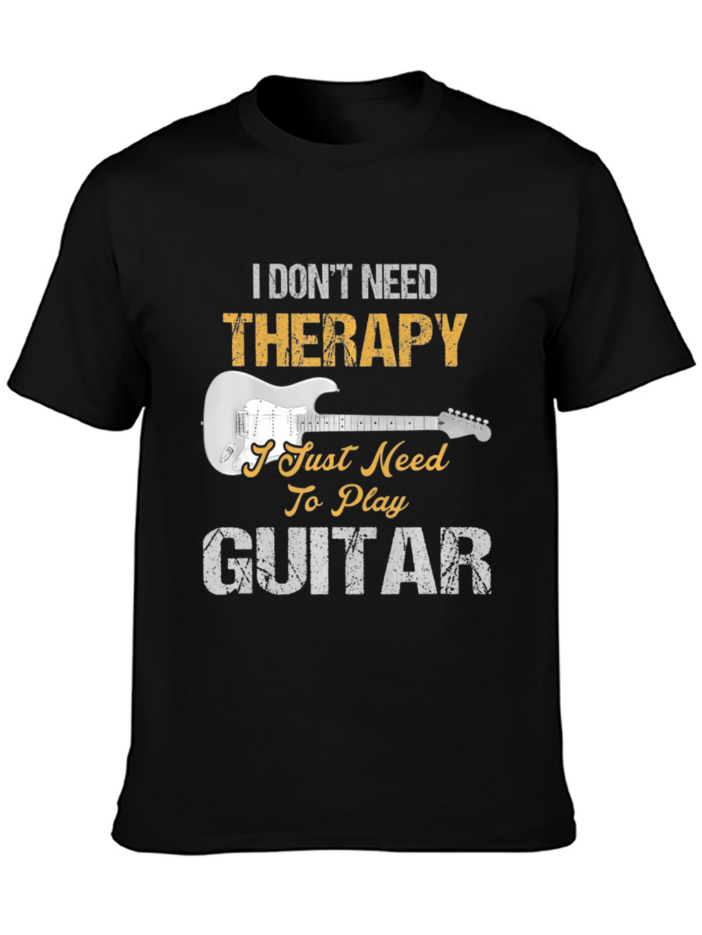 Guitar Therapy T-Shirt - Musician Graphic Tee