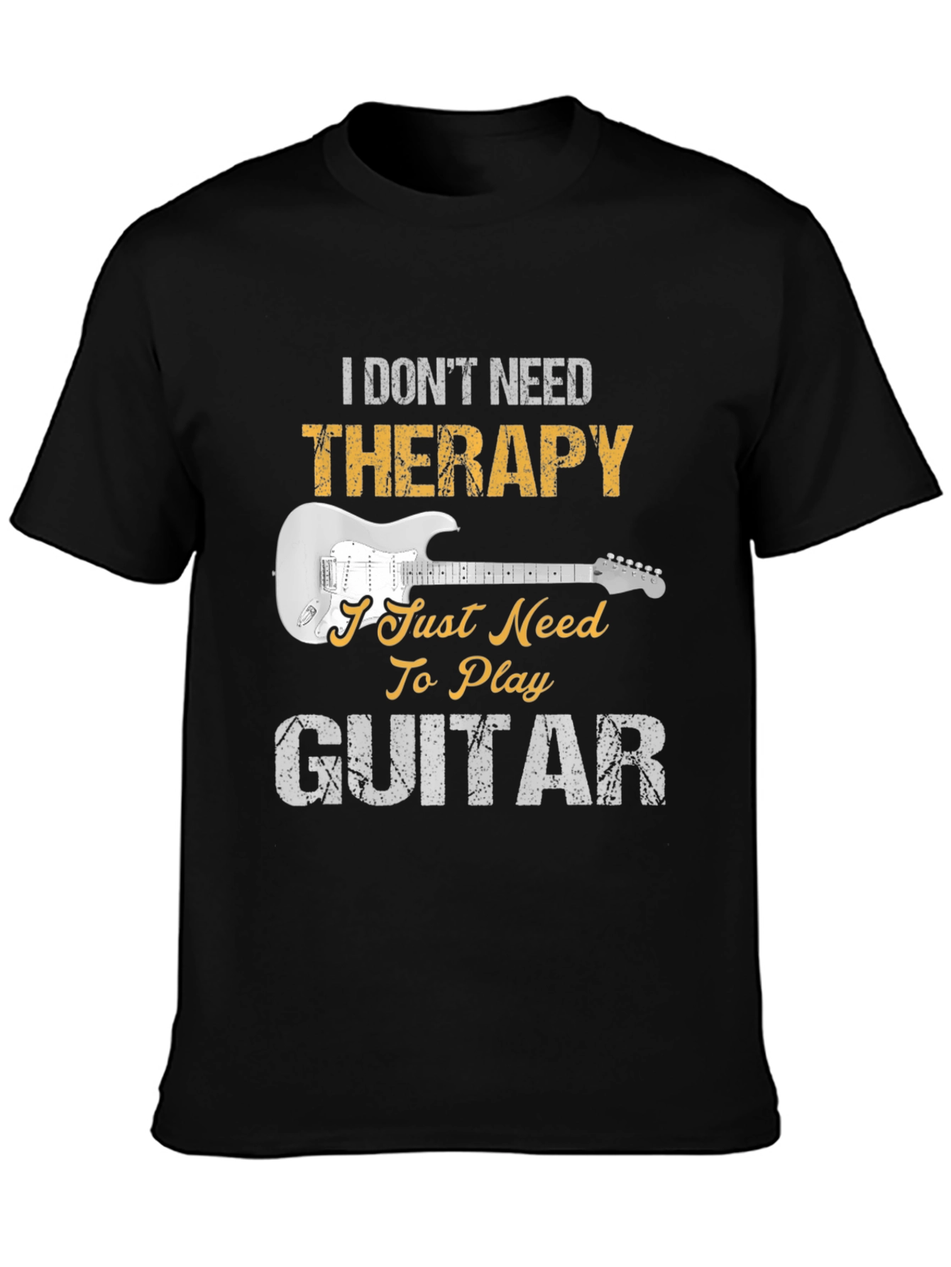 Guitar Therapy T-Shirt - Musician Graphic Tee