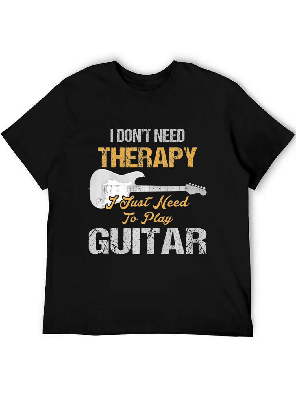 Guitar Therapy T-Shirt - Musician Graphic Tee