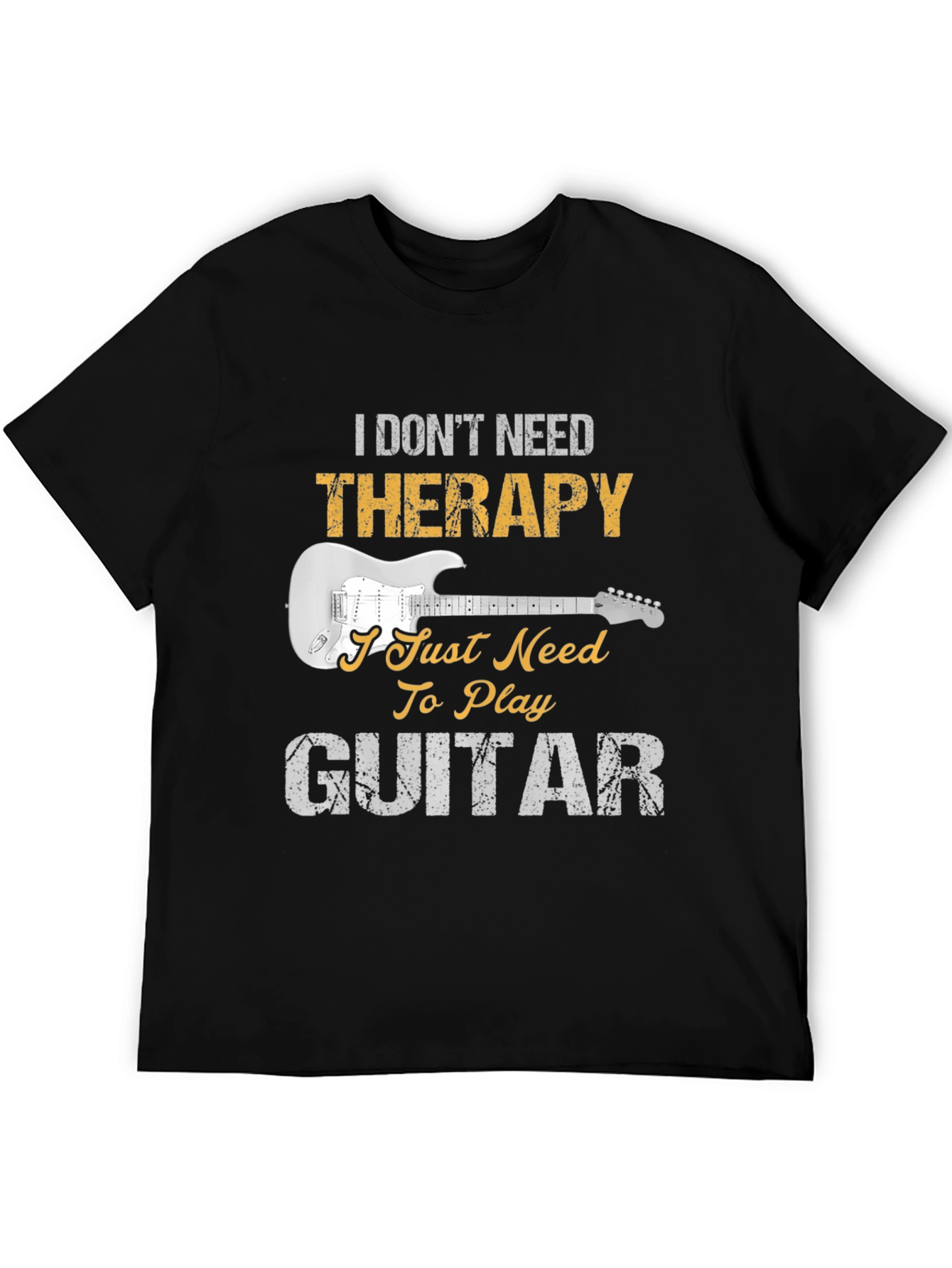 Guitar Therapy T-Shirt - Musician Graphic Tee