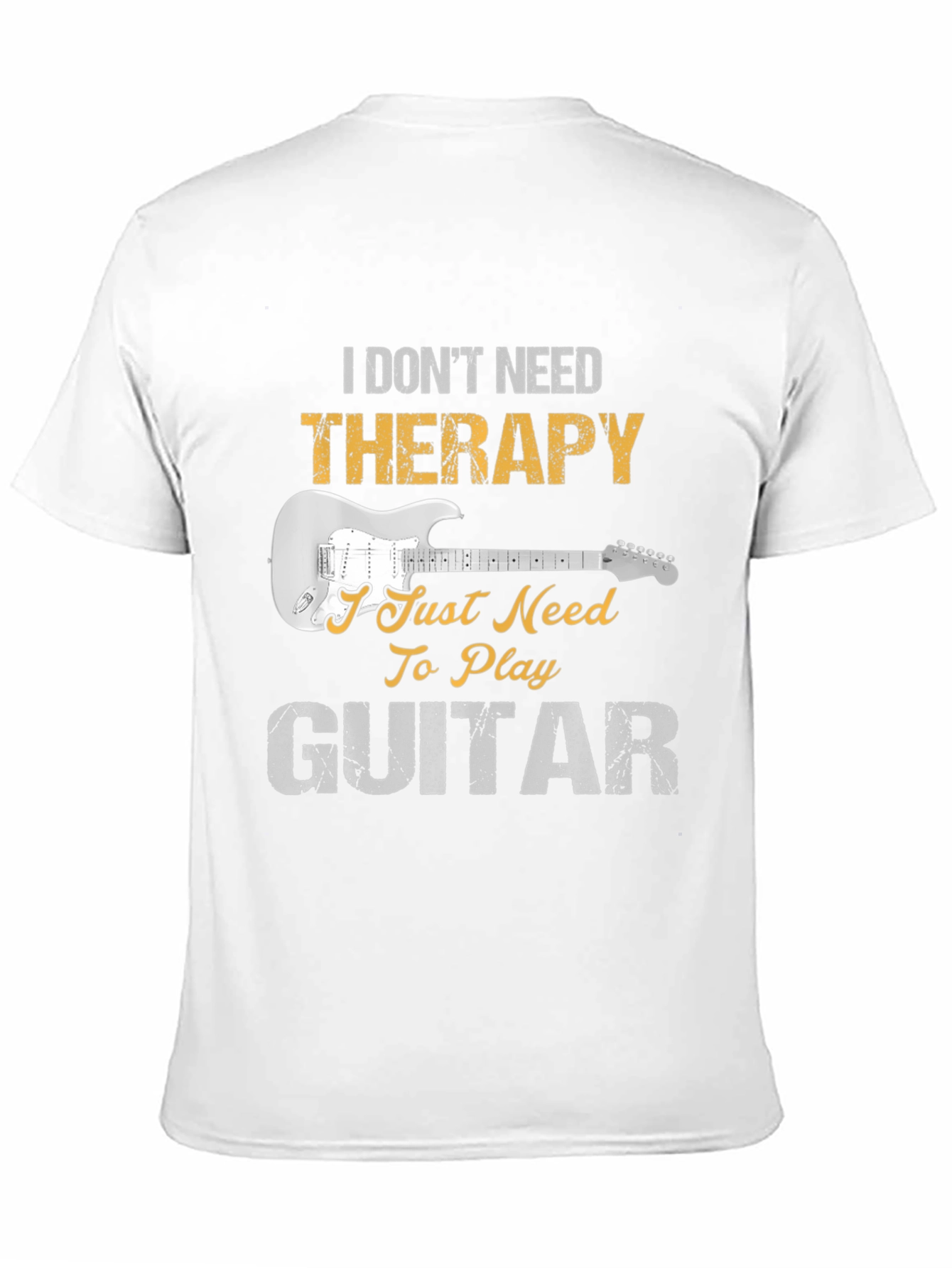 Guitar Therapy T-Shirt - Musician Graphic Tee
