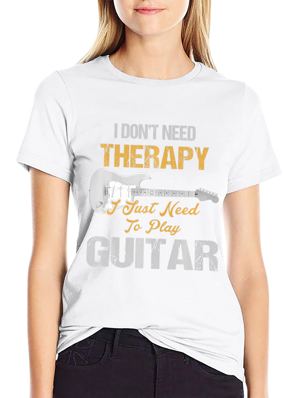 Guitar Therapy T-Shirt - Musician Graphic Tee