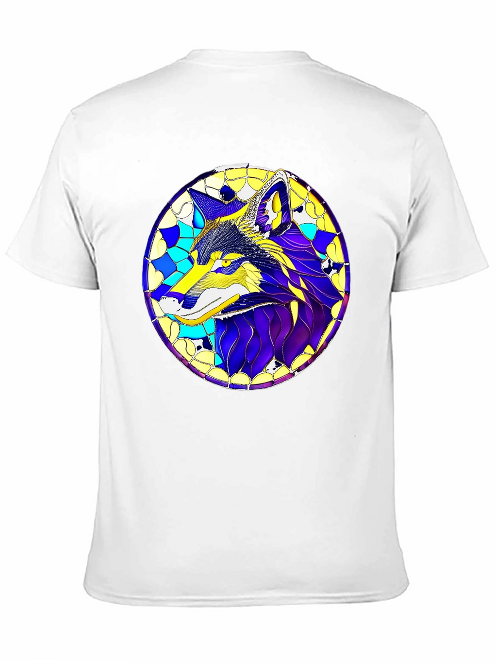 Artistic Wolf Graphic Tee