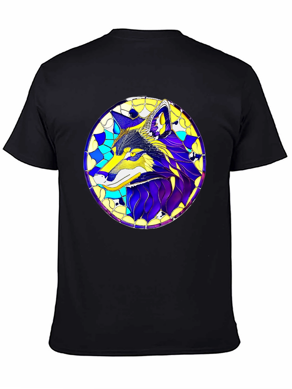 Artistic Wolf Graphic Tee