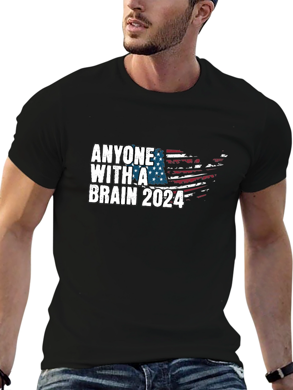 Anyone With A Brain 2024 Graphic Tee