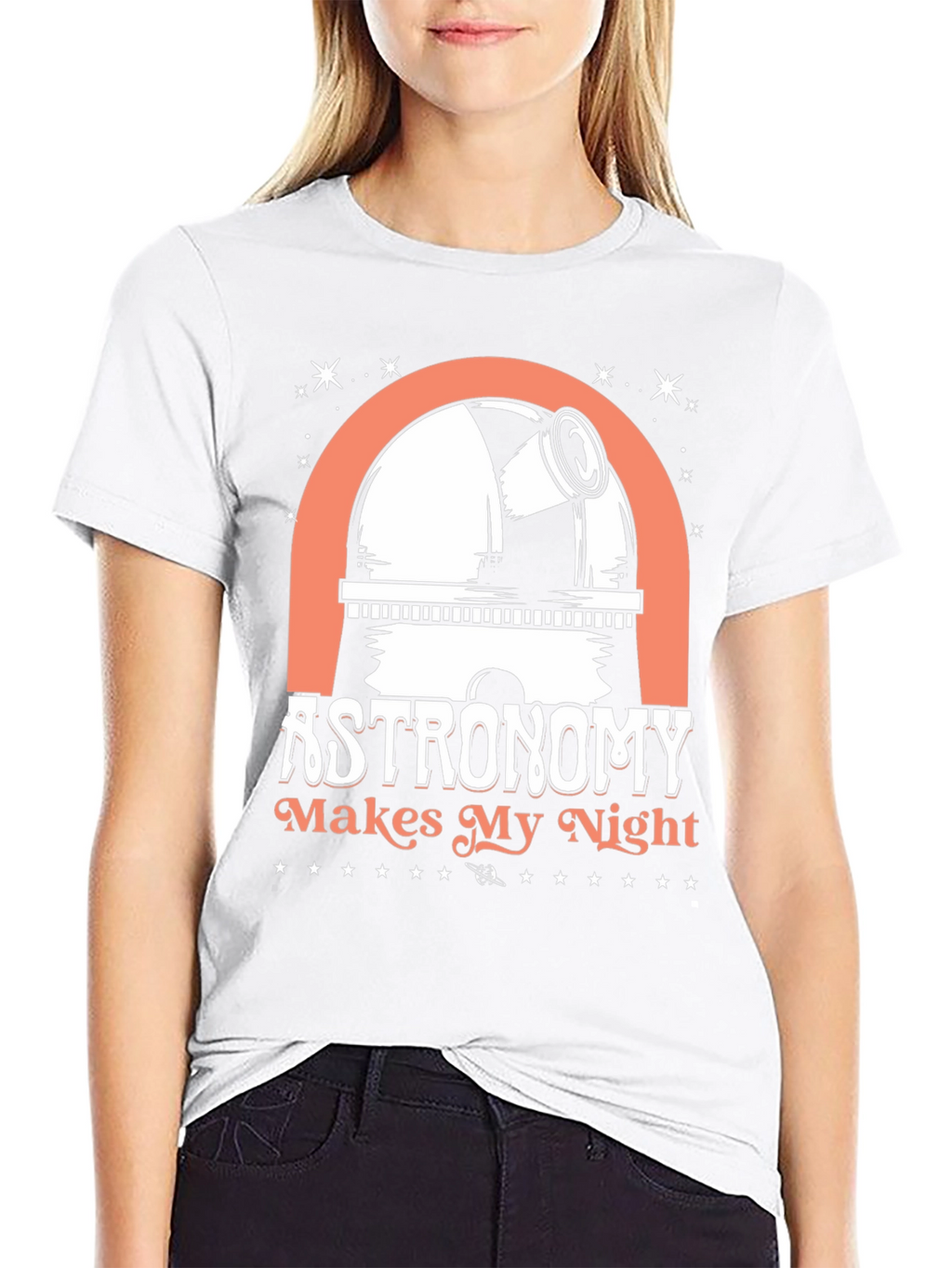 Astronomy Makes My Night Graphic Tee