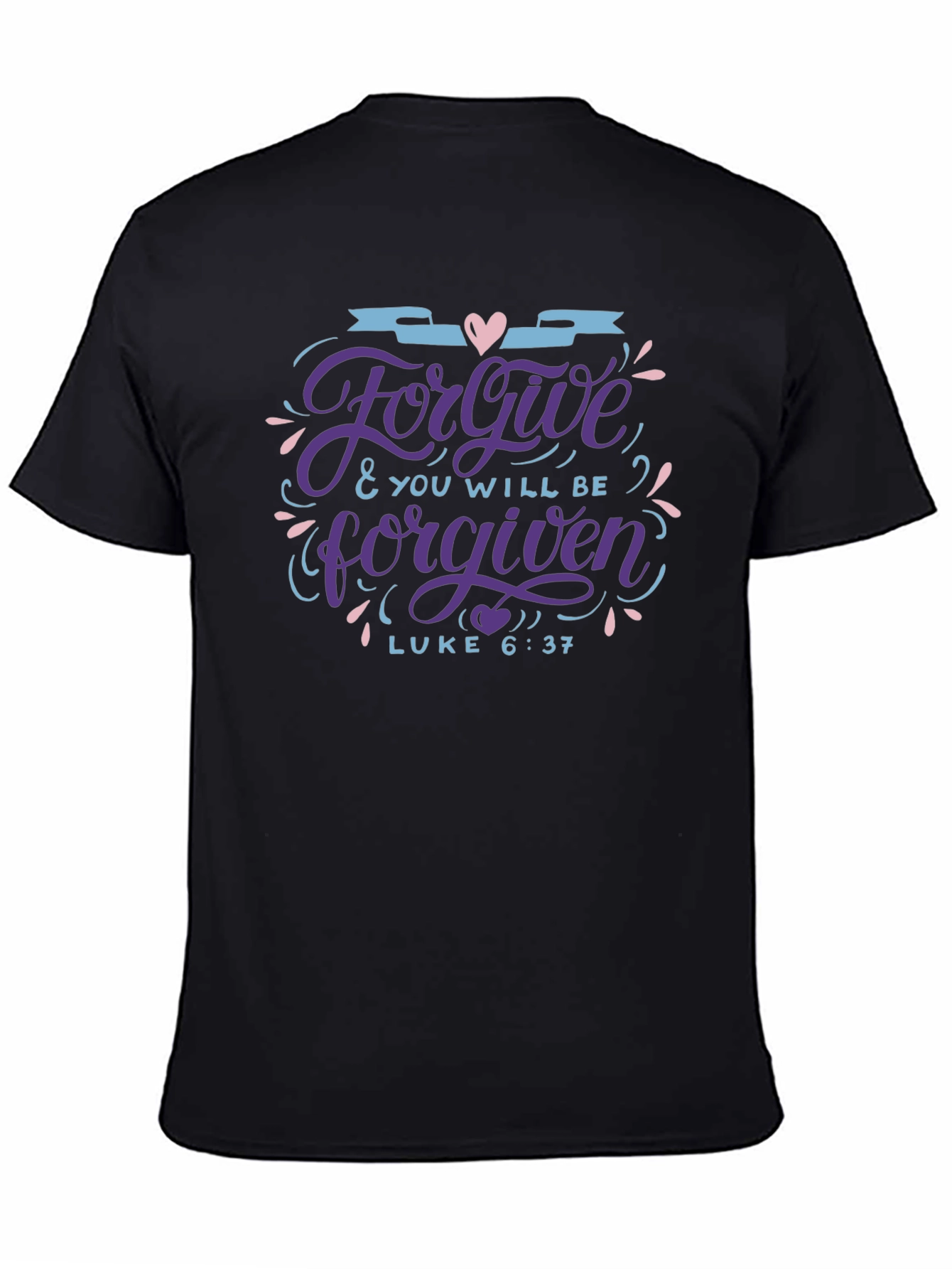 Forgive T-Shirt - Christian Luke 6:37 Design