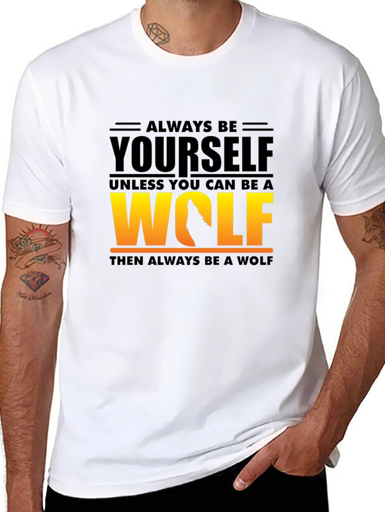 Always Be Yourself Unless Wolf T-Shirt
