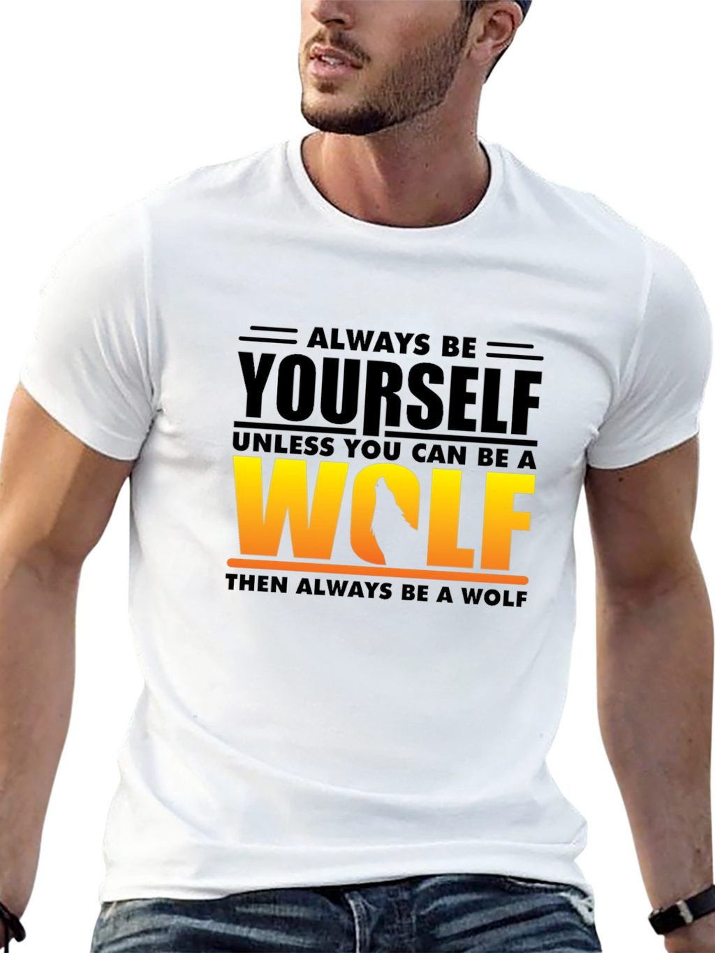 Always Be Yourself Unless Wolf T-Shirt