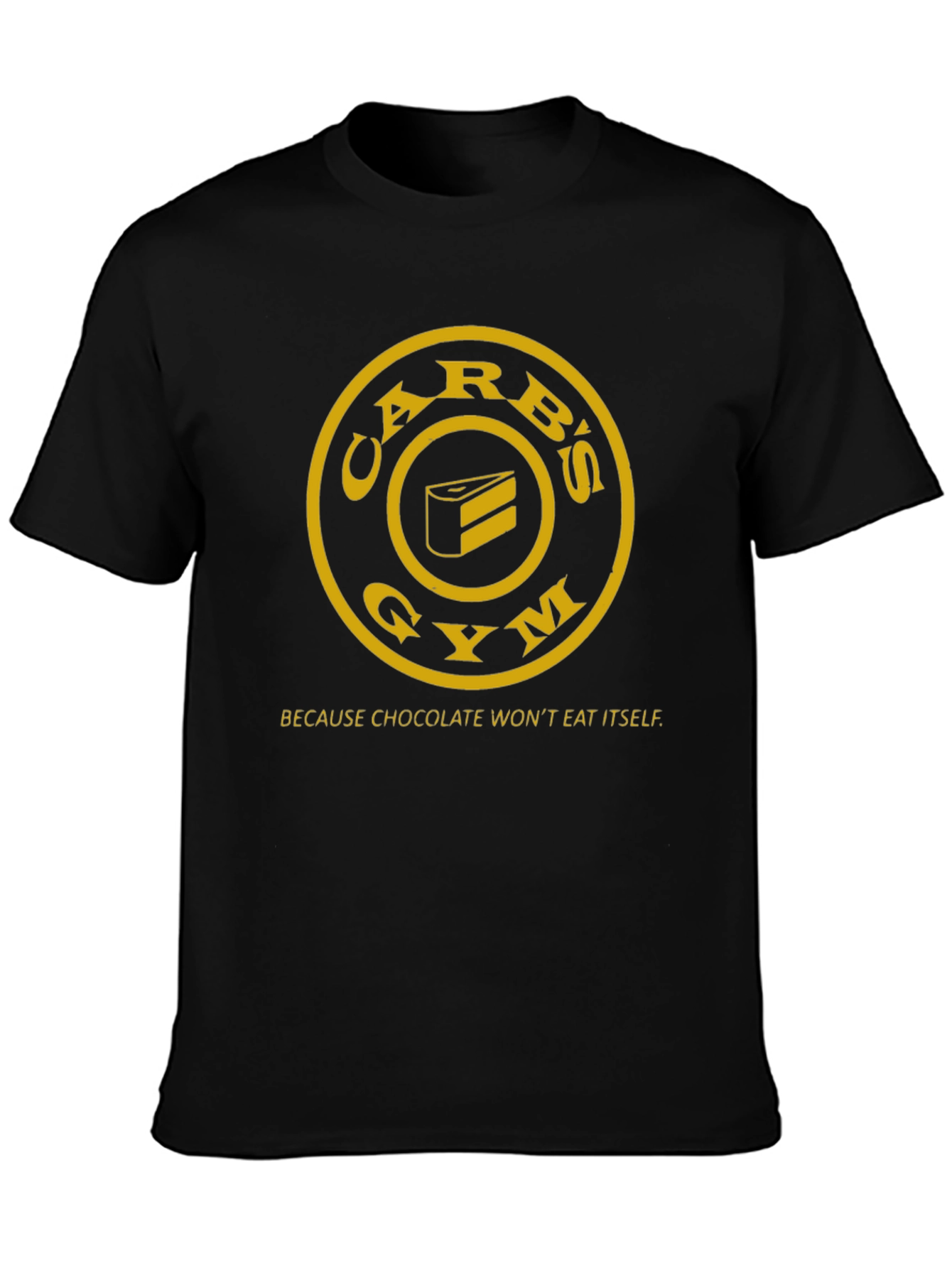 Carbs Gym T-Shirt - Chocolate Wont Eat Itself