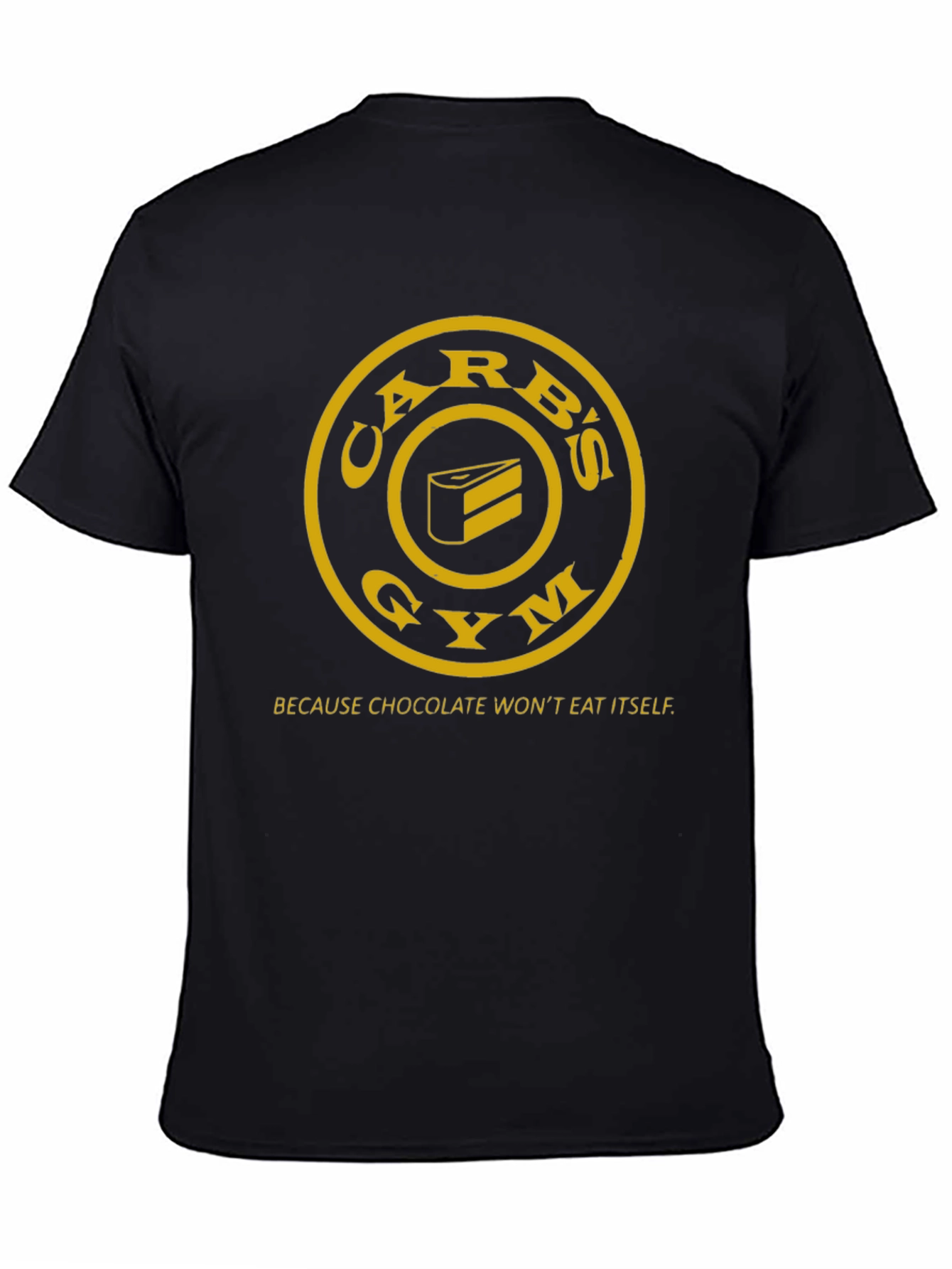 Carbs Gym T-Shirt - Chocolate Wont Eat Itself