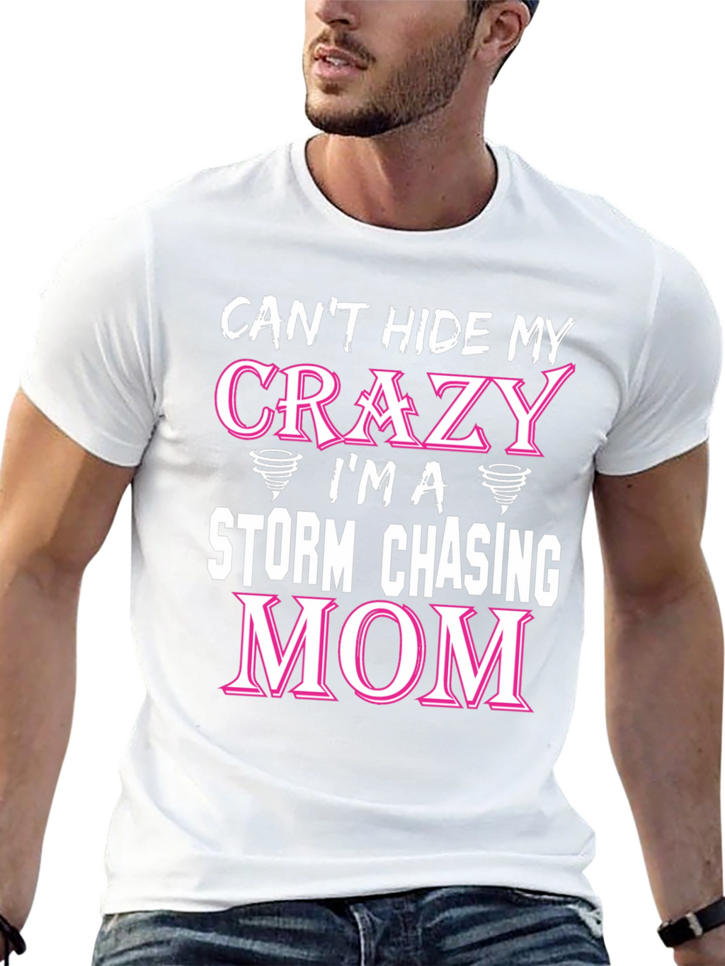 Crazy Storm Chasing Mom T-Shirt