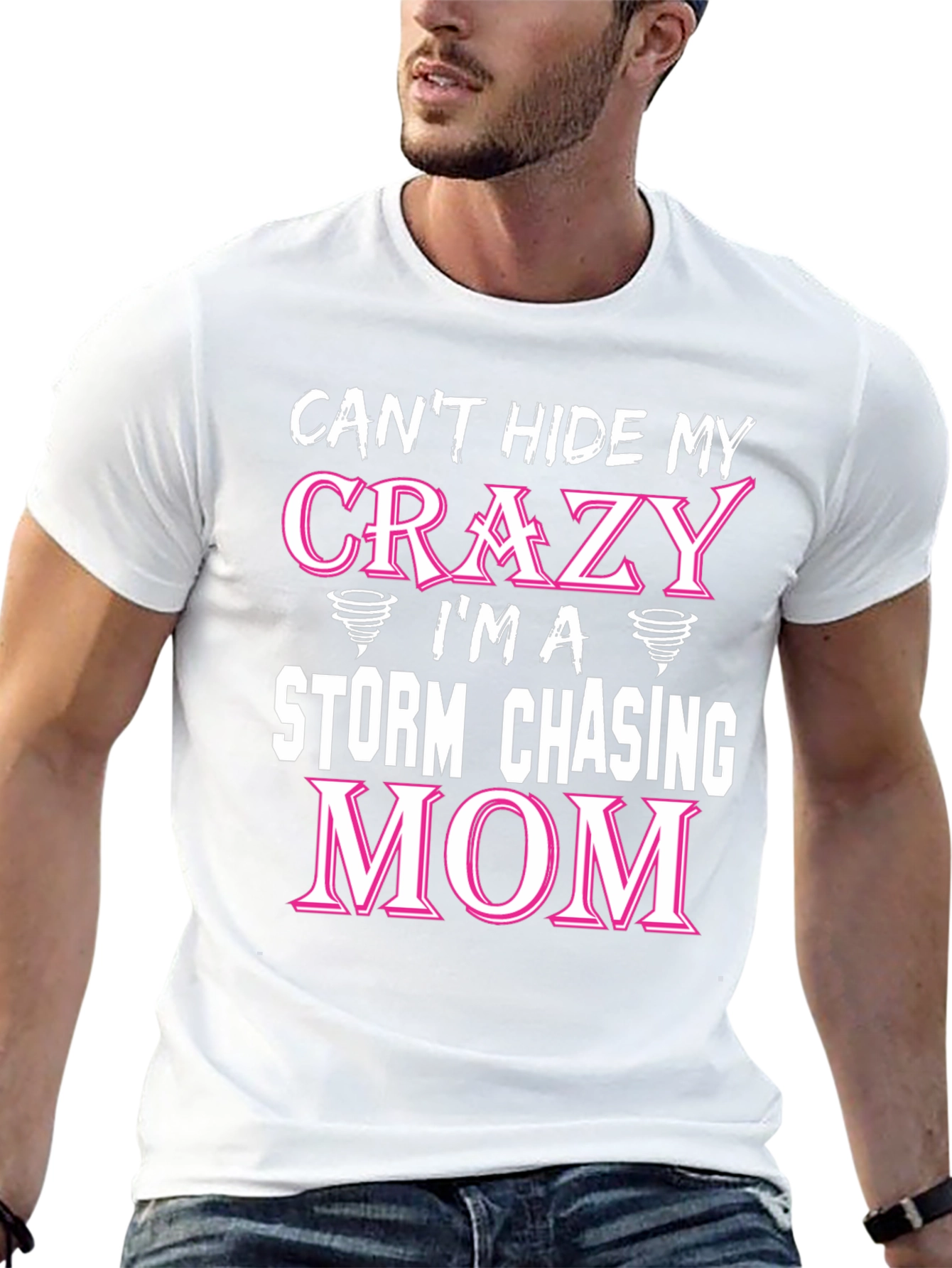 Crazy Storm Chasing Mom T-Shirt