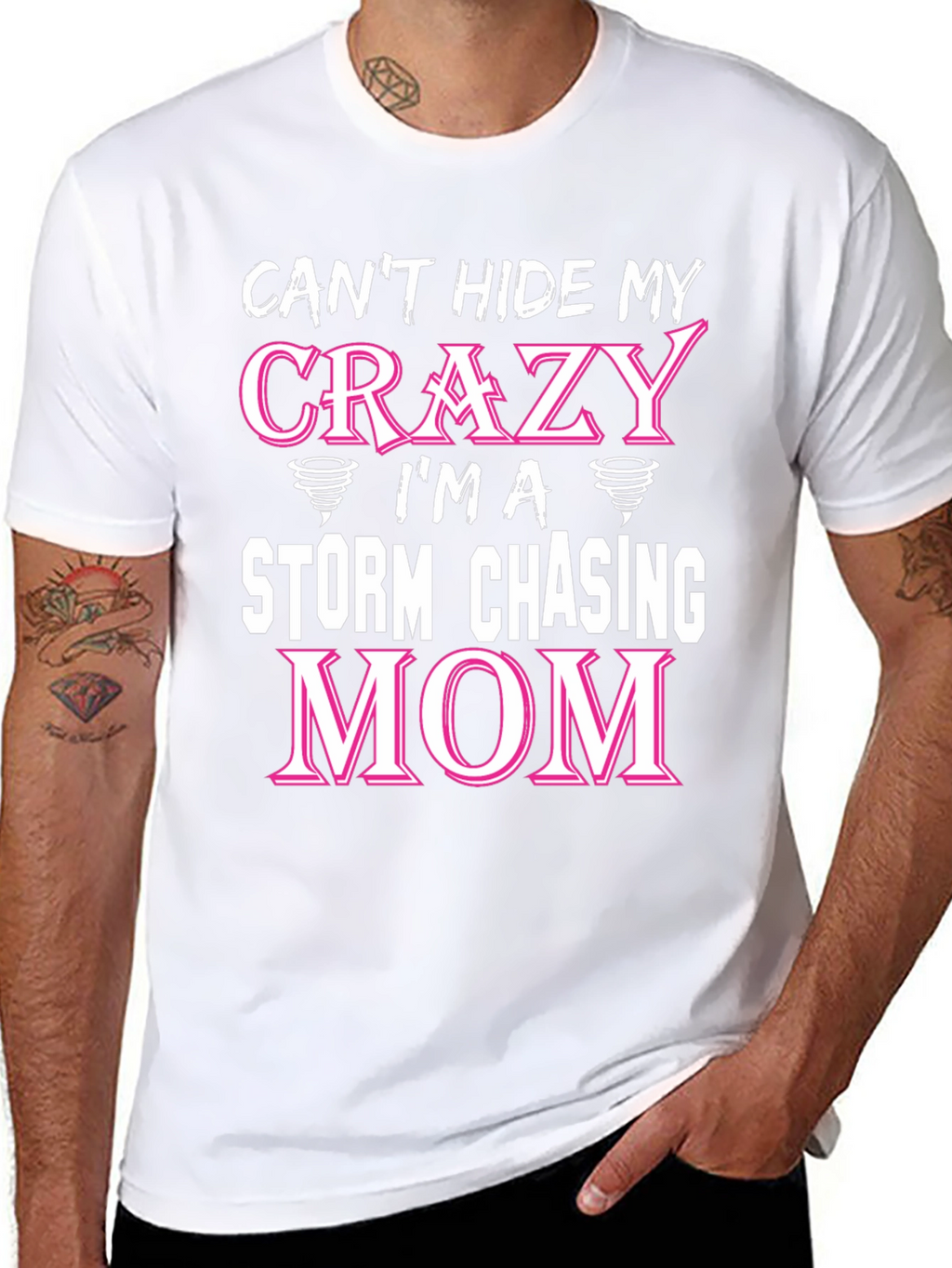 Crazy Storm Chasing Mom T-Shirt