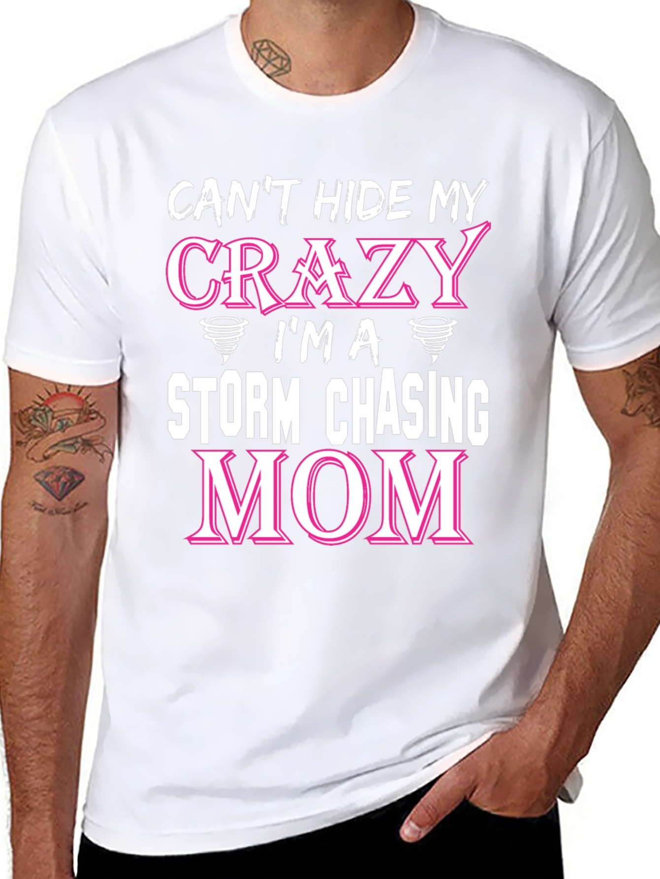 Crazy Storm Chasing Mom T-Shirt