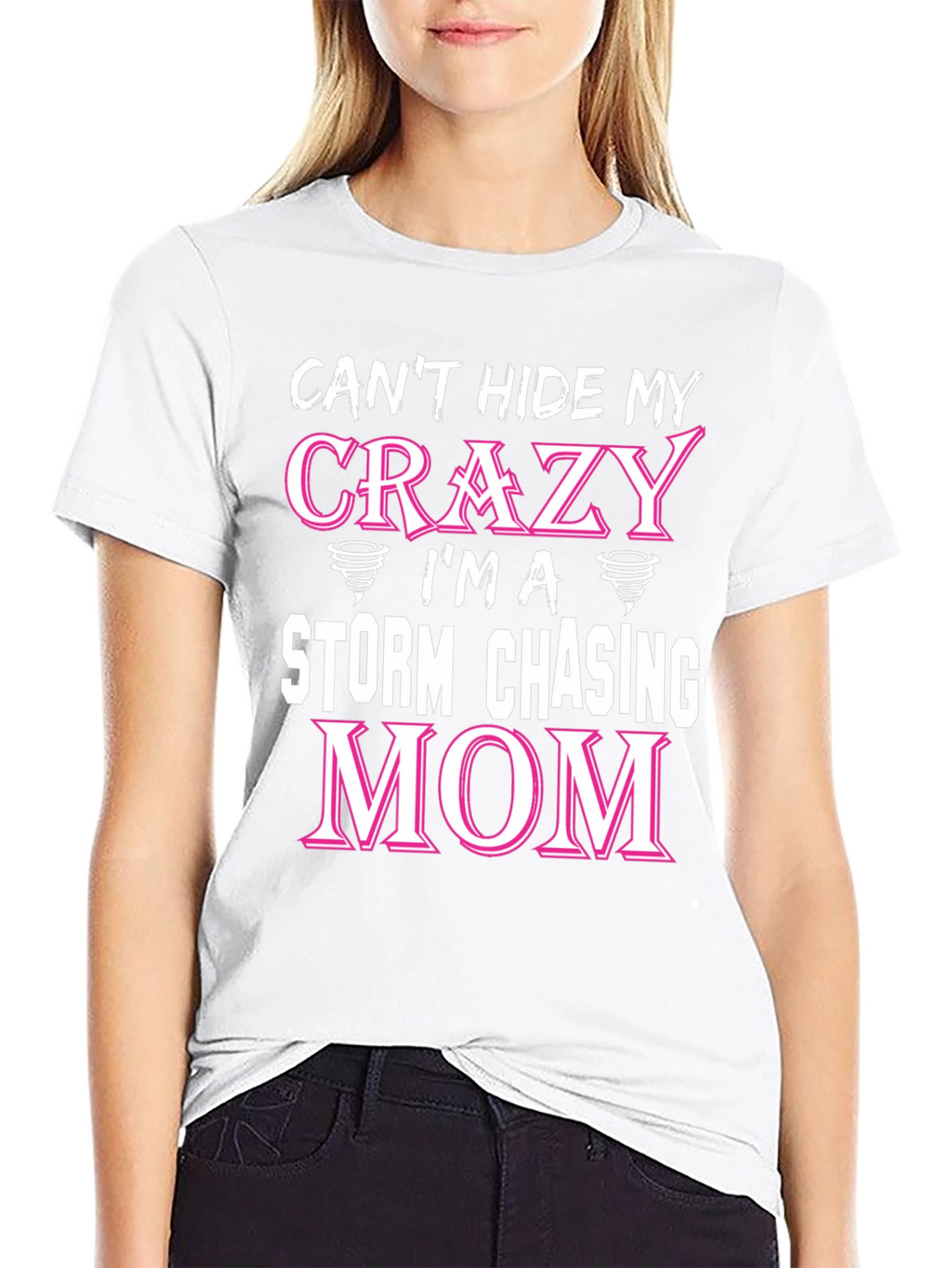 Crazy Storm Chasing Mom T-Shirt