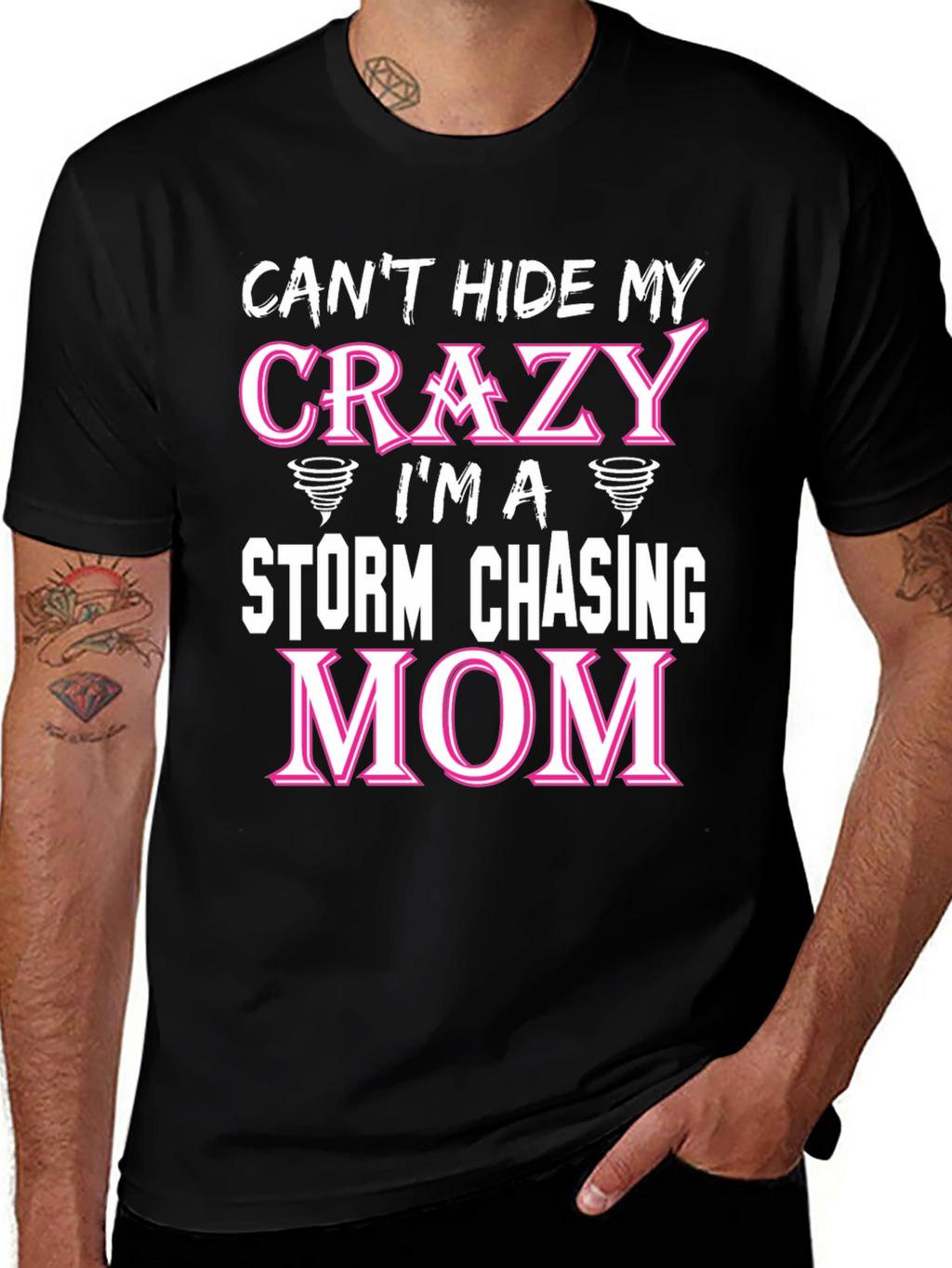Crazy Storm Chasing Mom T-Shirt