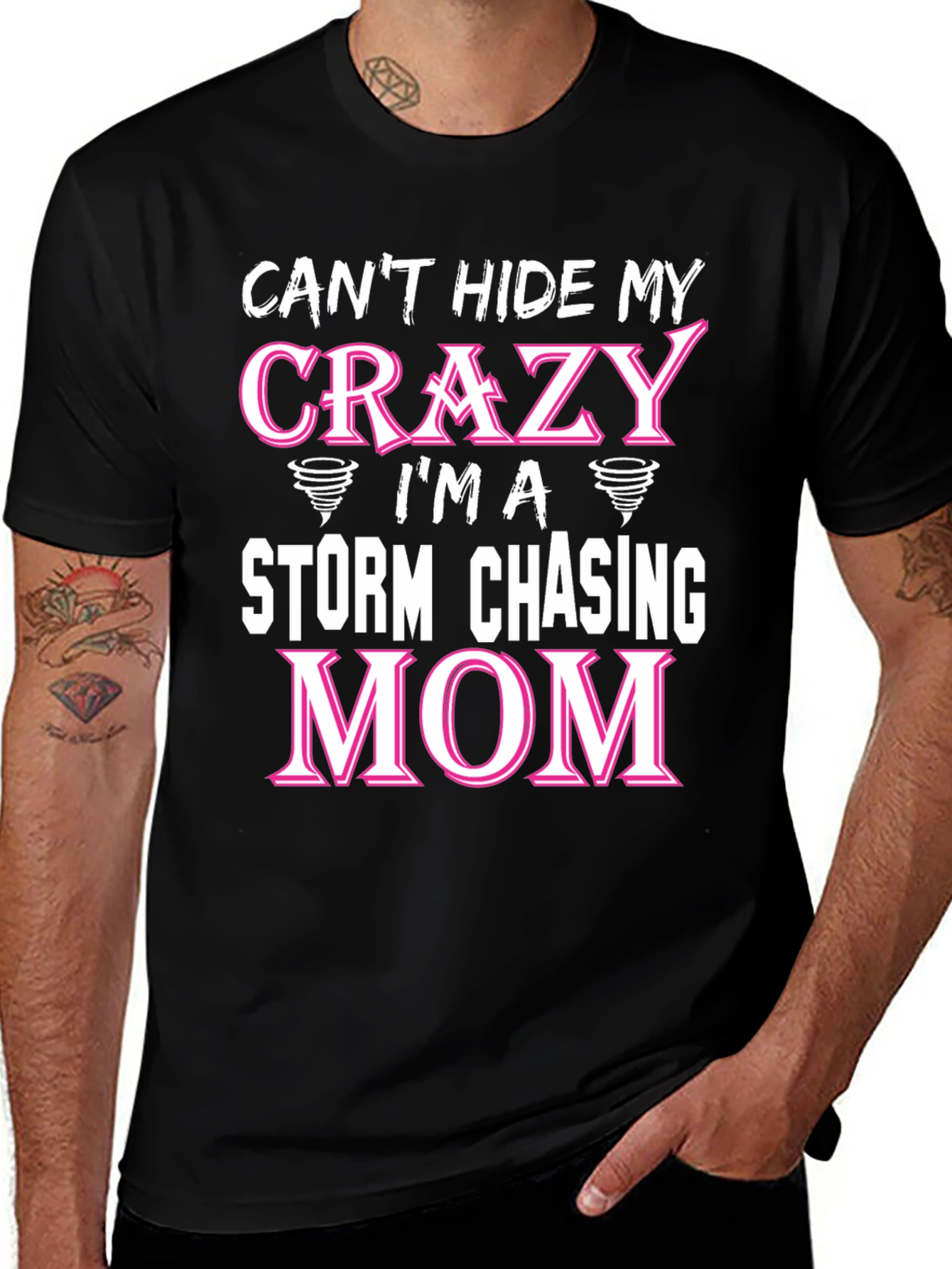 Crazy Storm Chasing Mom T-Shirt