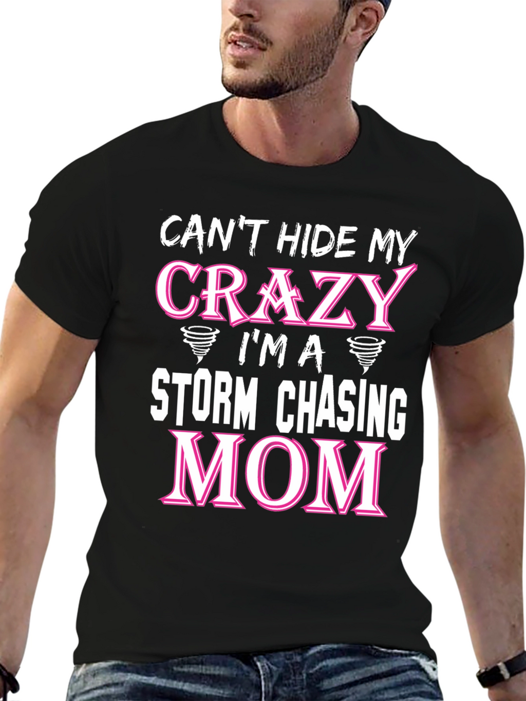 Crazy Storm Chasing Mom T-Shirt