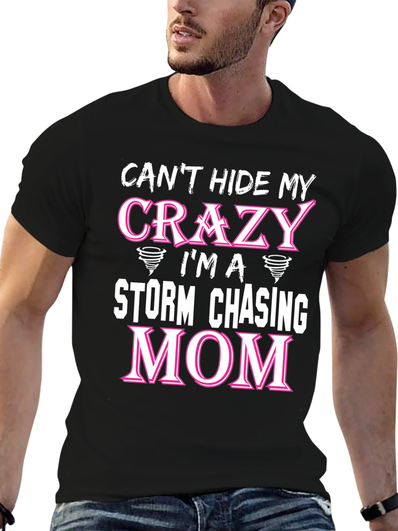 Crazy Storm Chasing Mom T-Shirt
