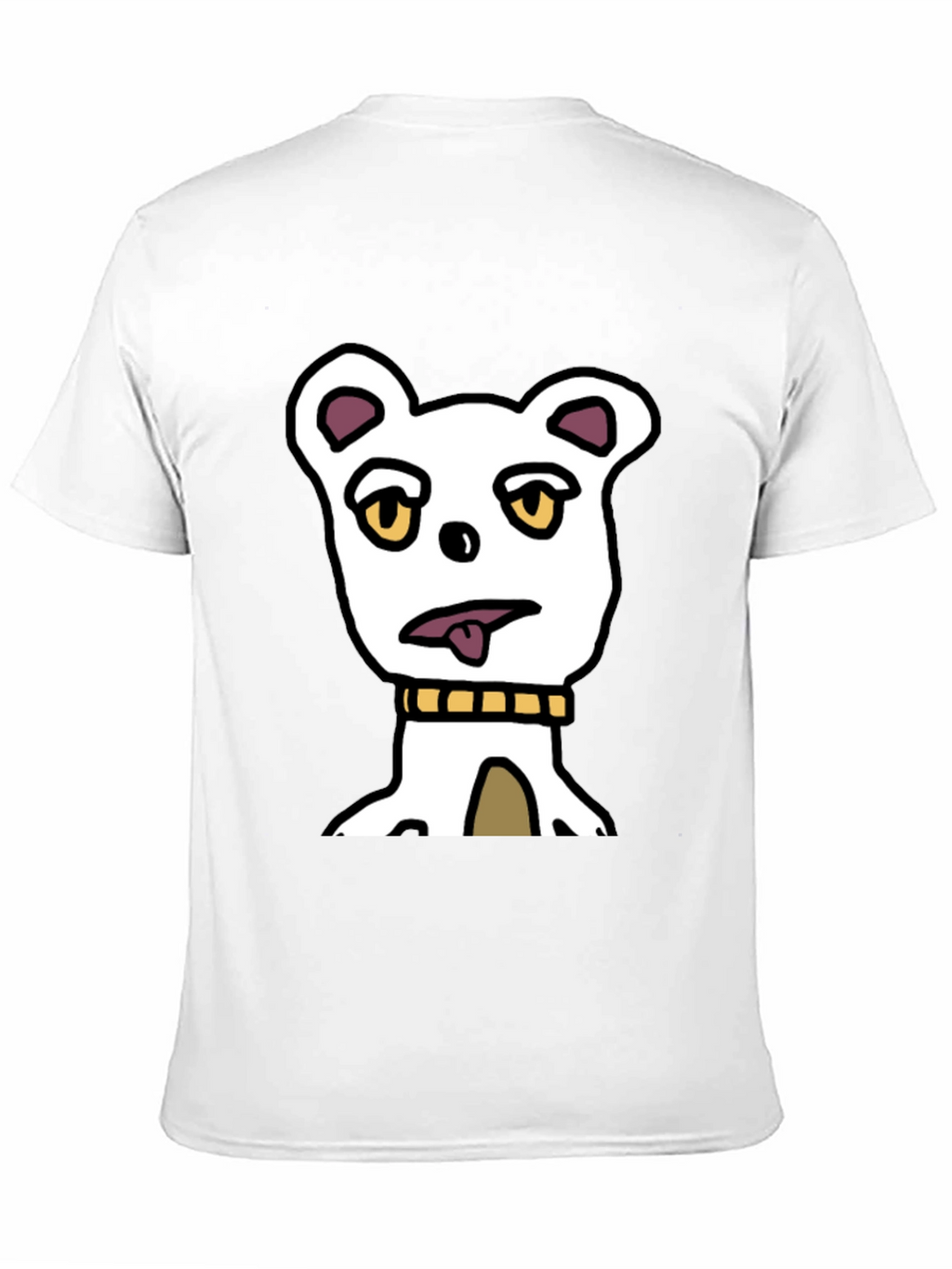 Funny Dog Graphic T-Shirt - Black