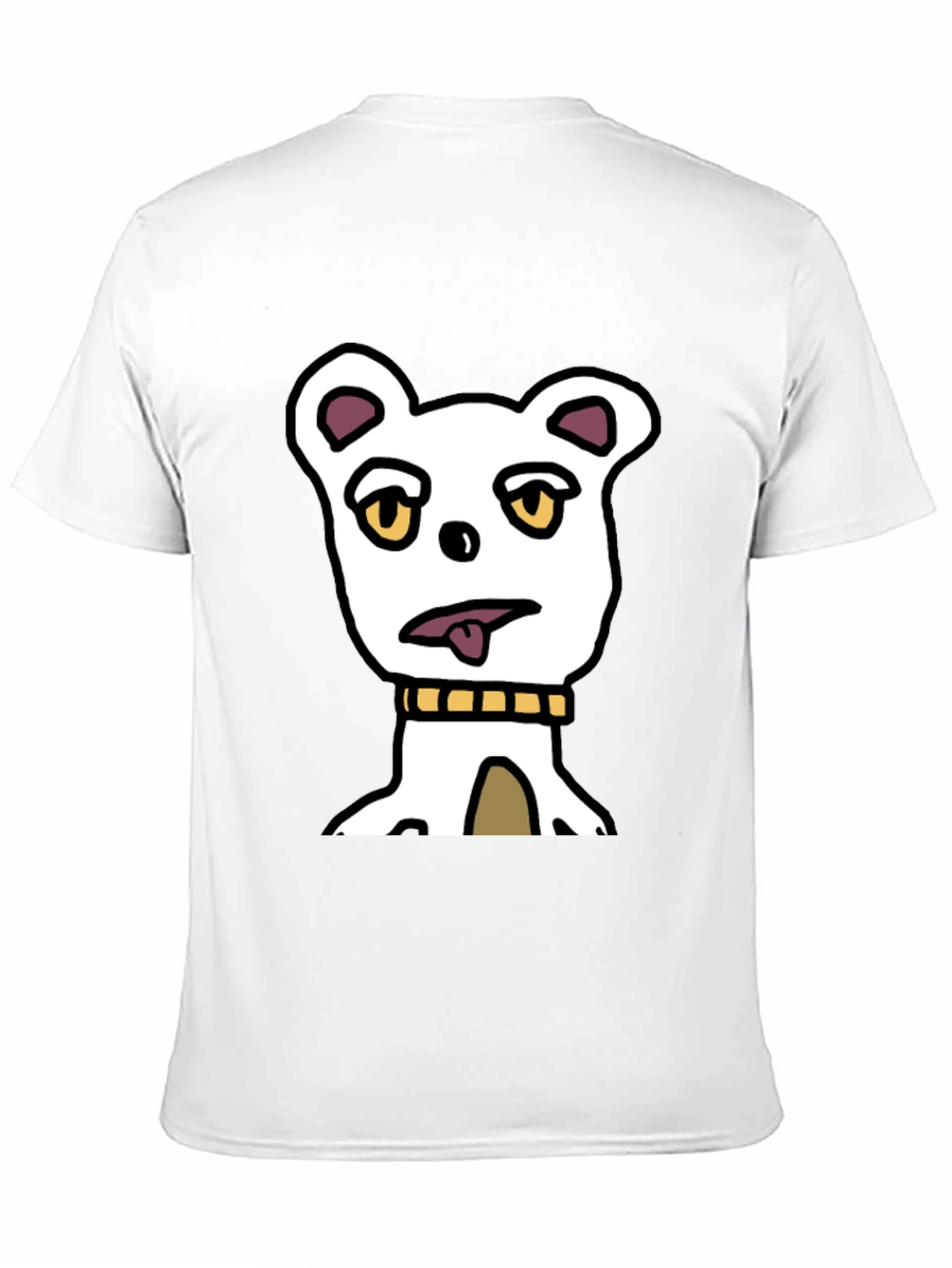 Funny Dog Graphic T-Shirt - Black