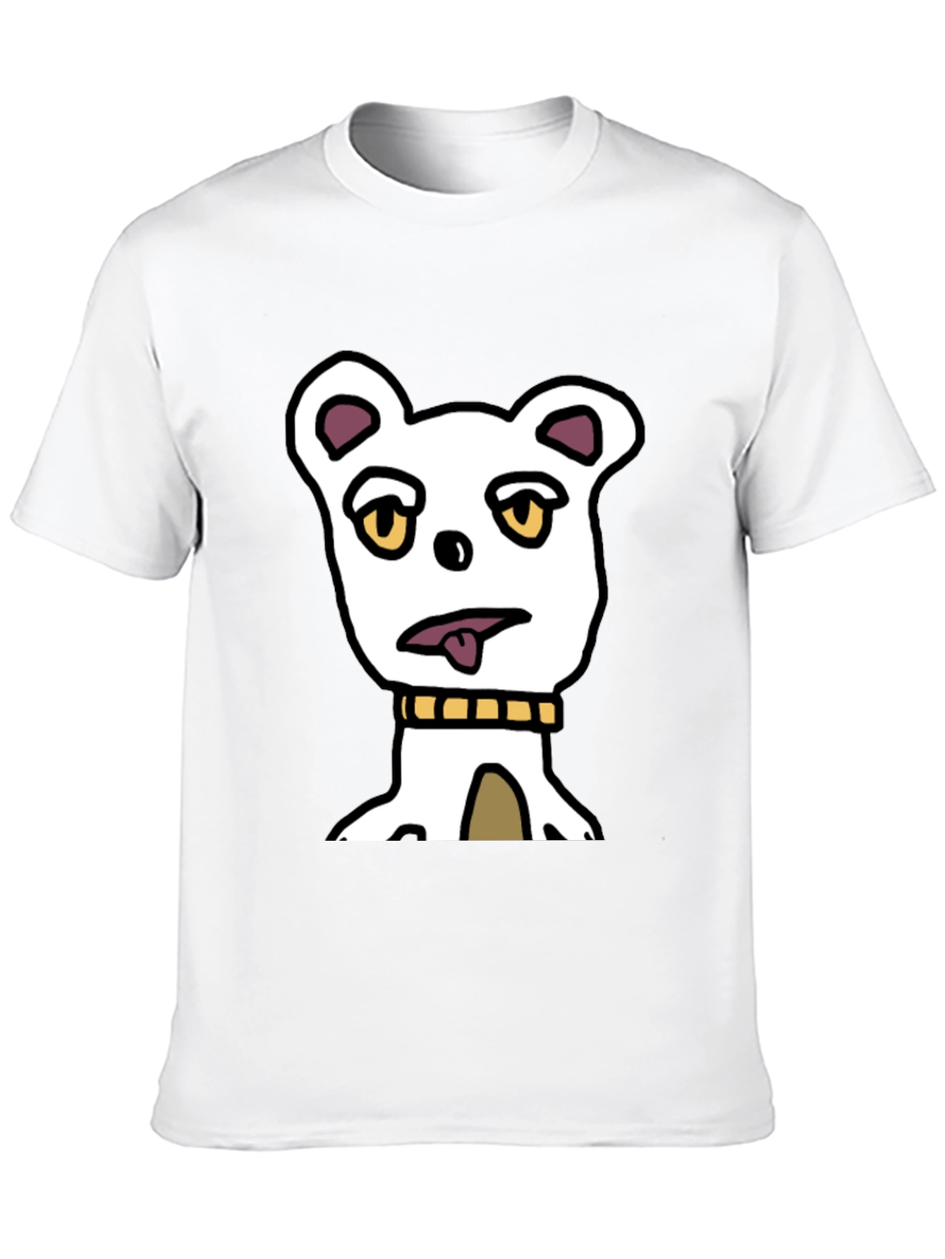 Funny Dog Graphic T-Shirt - Black