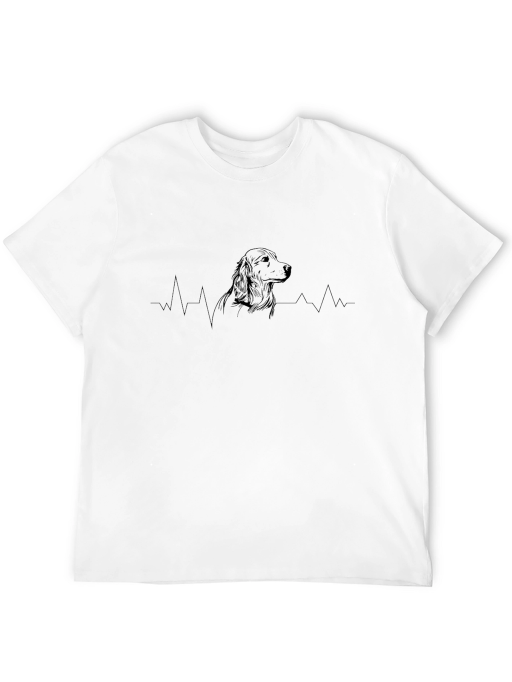 Dog Heartbeat T-Shirt - Stylish Comfort