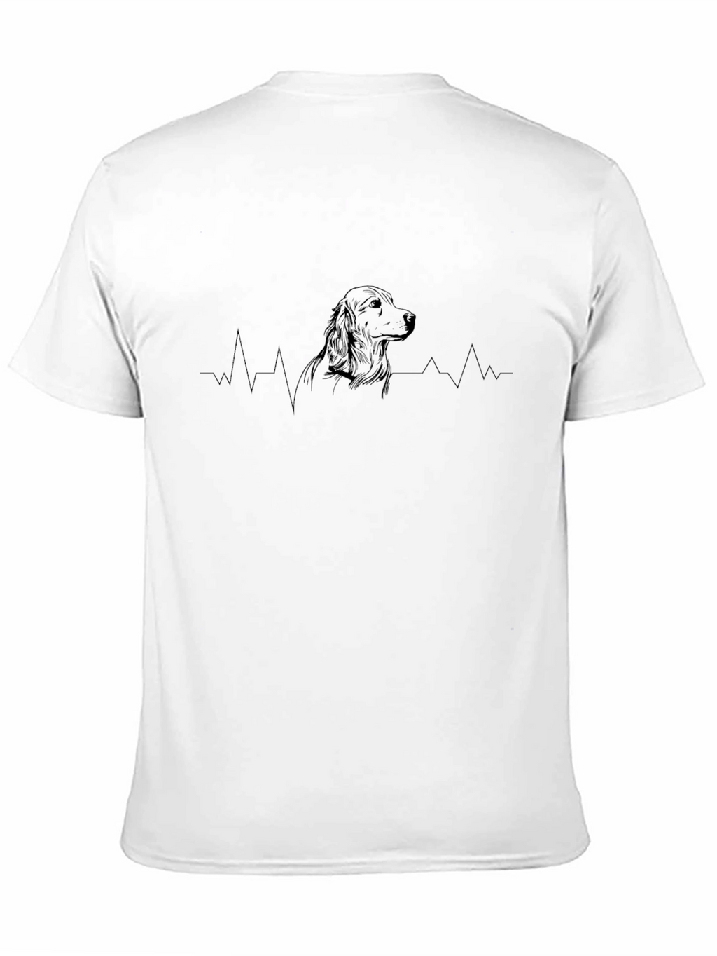 Dog Heartbeat T-Shirt - Stylish Comfort