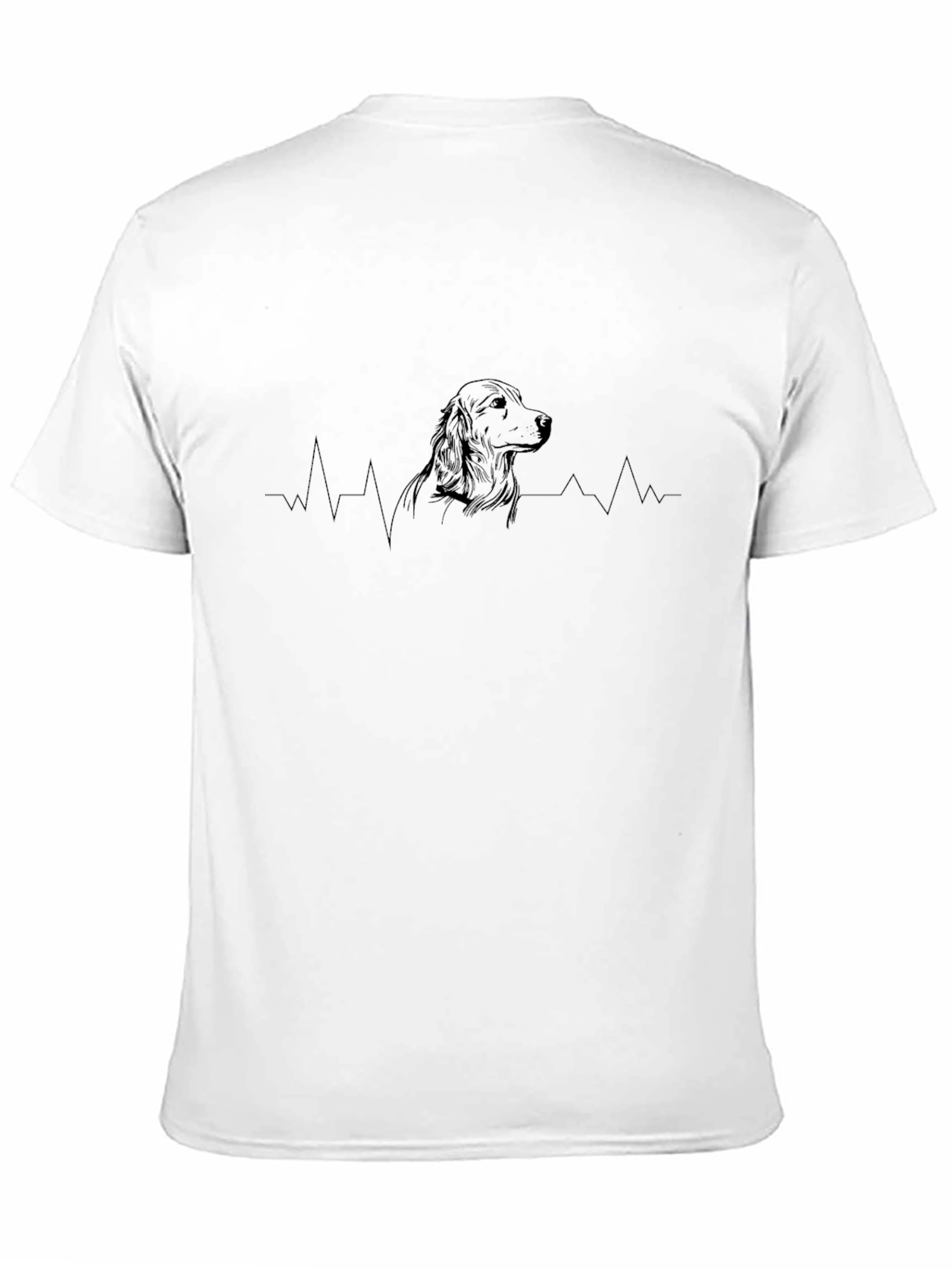 Dog Heartbeat T-Shirt - Stylish Comfort