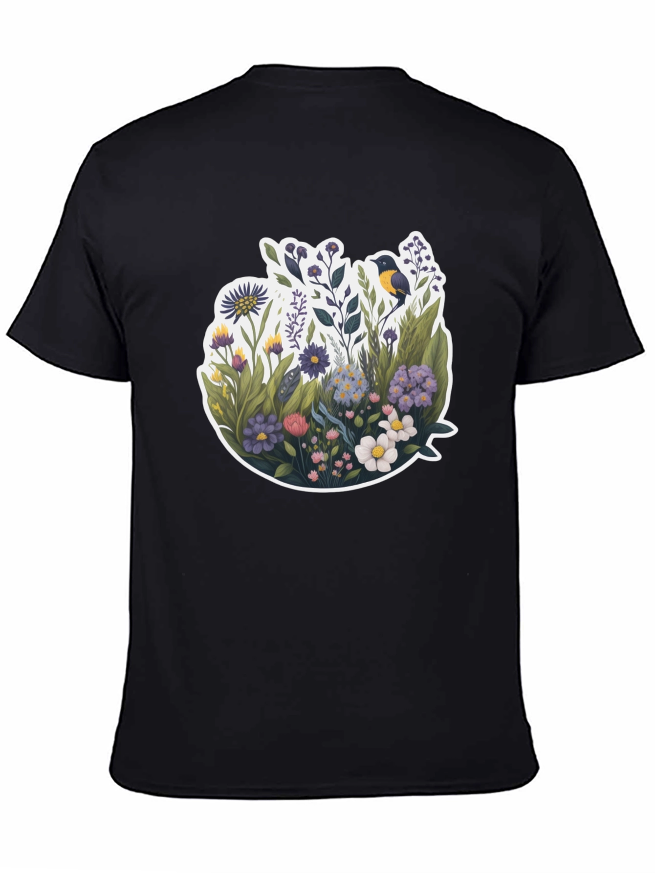 Floral Graphic T-Shirt - Nature Inspired Design