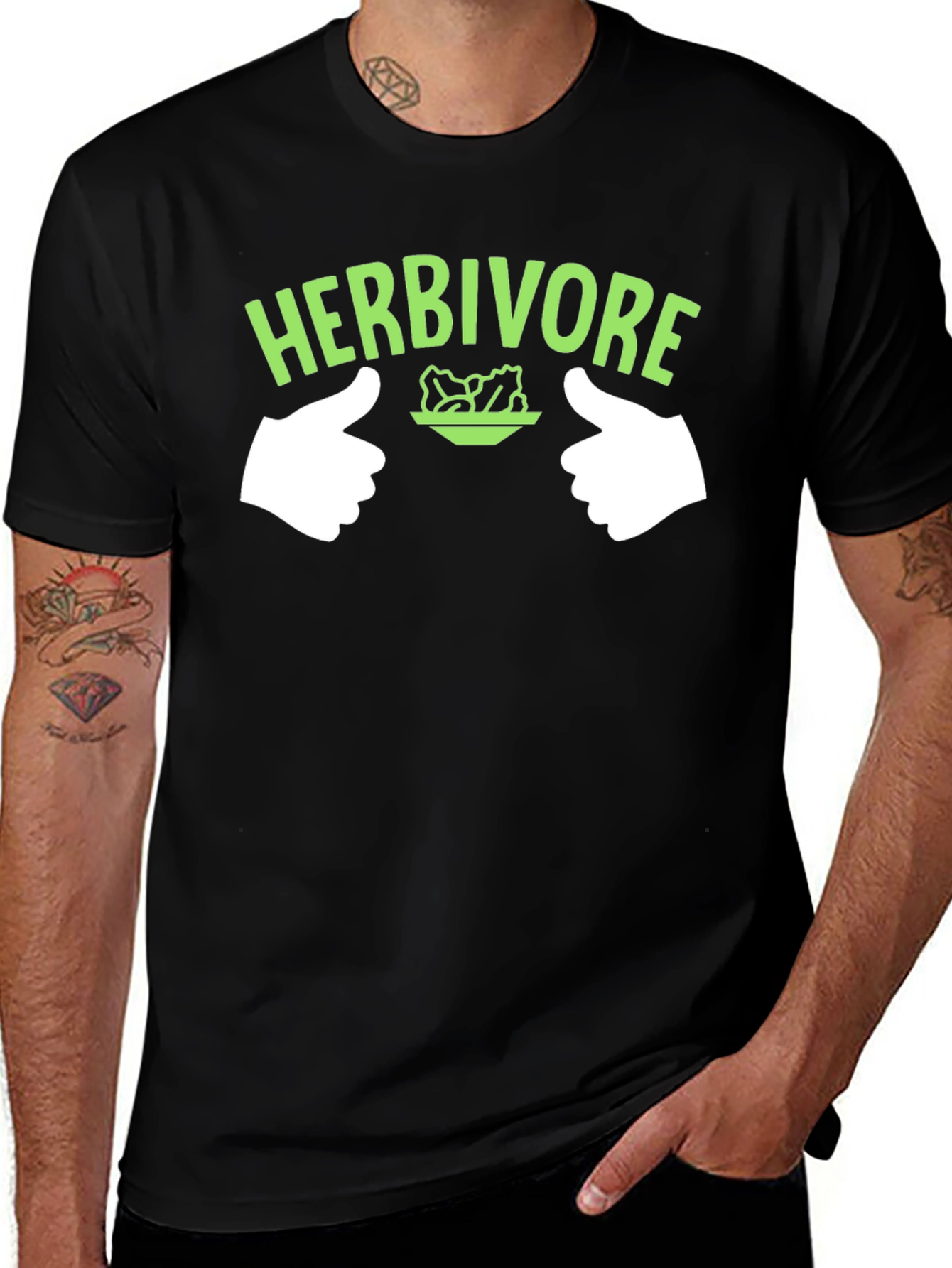 Herbivore Graphic Tee - Vegan Friendly Shirt