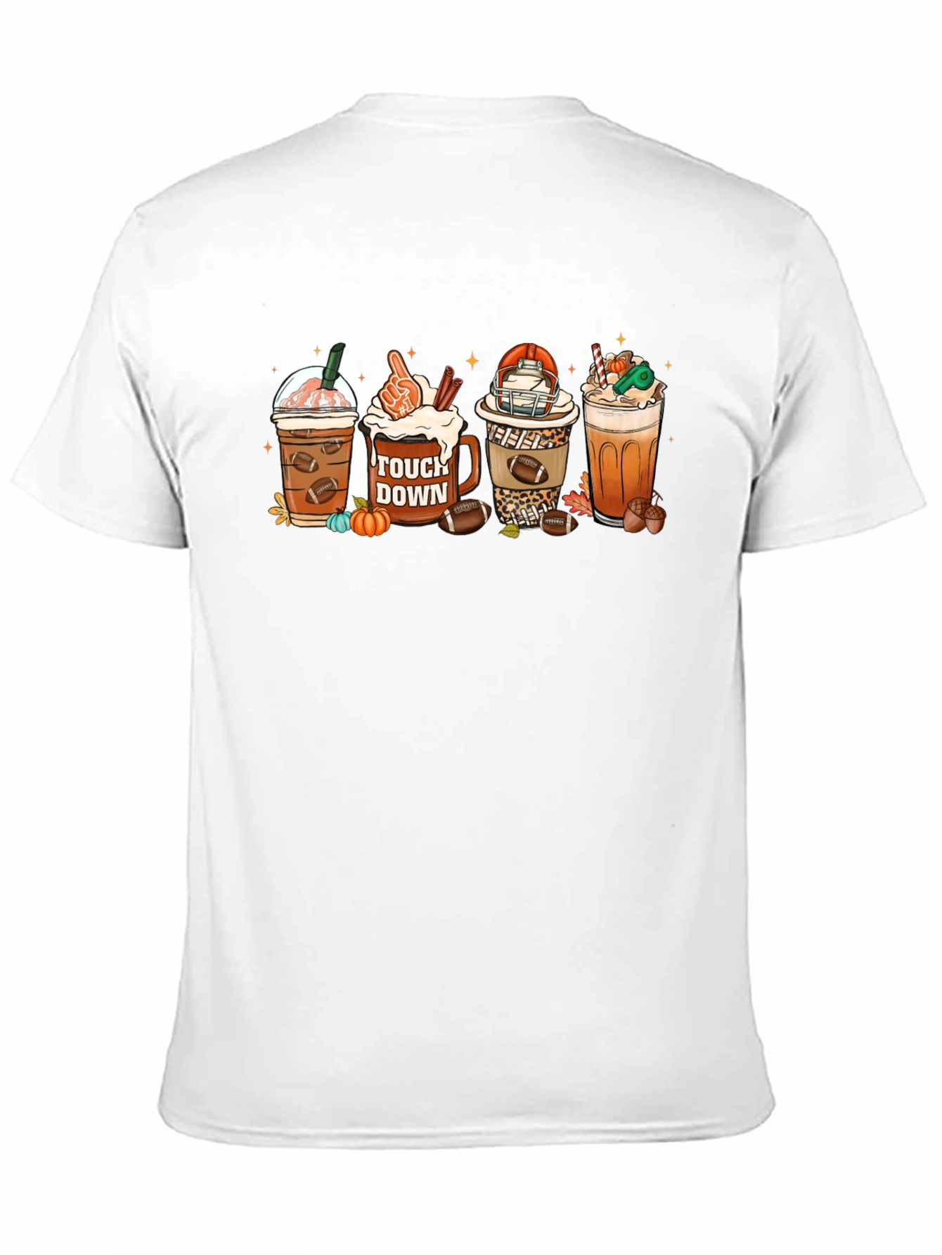 Football Fall Drinks T-Shirt