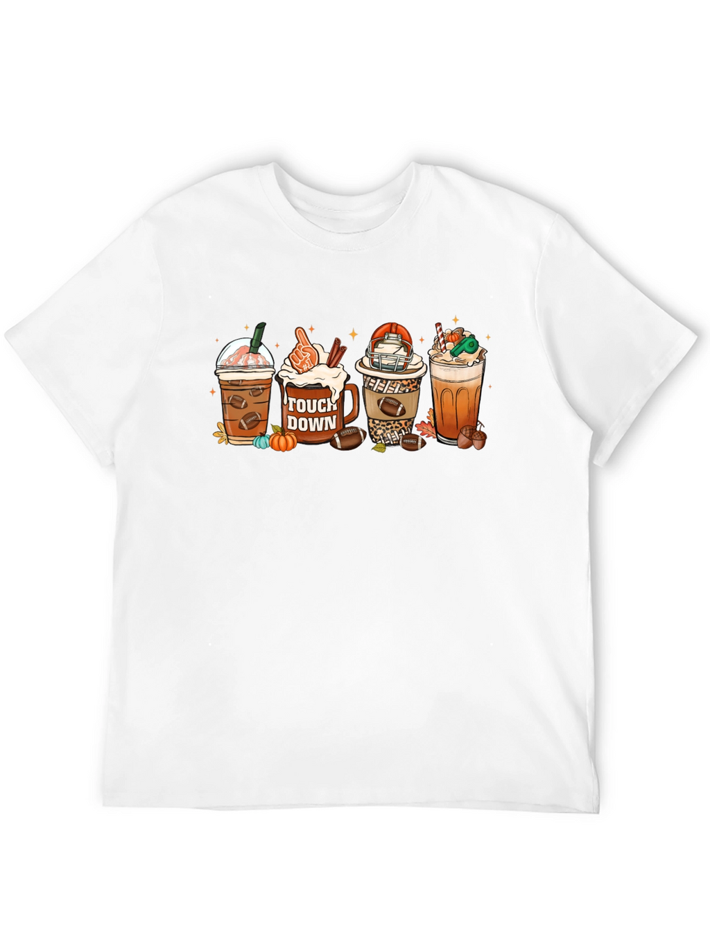 Football Fall Drinks T-Shirt