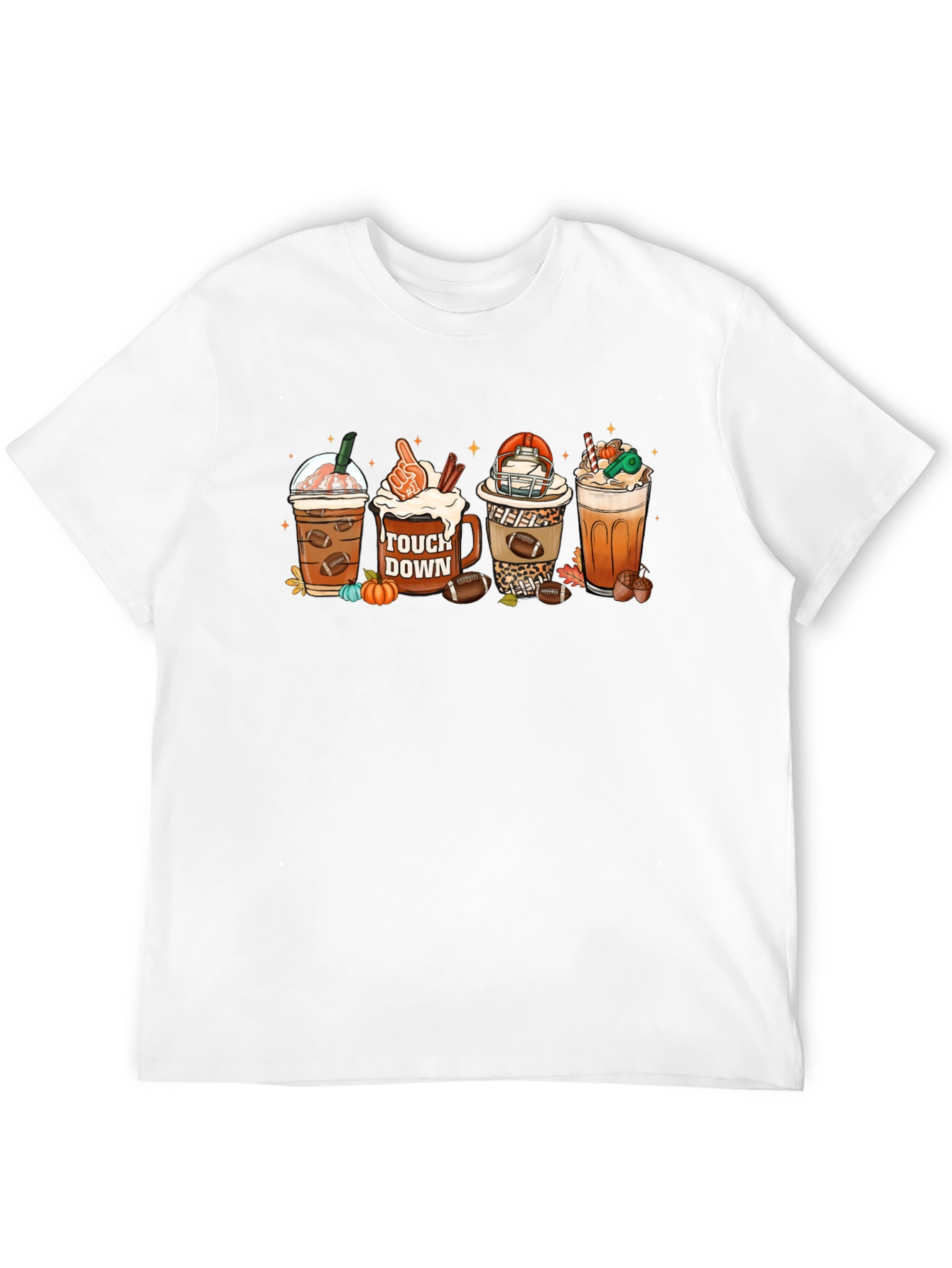 Football Fall Drinks T-Shirt