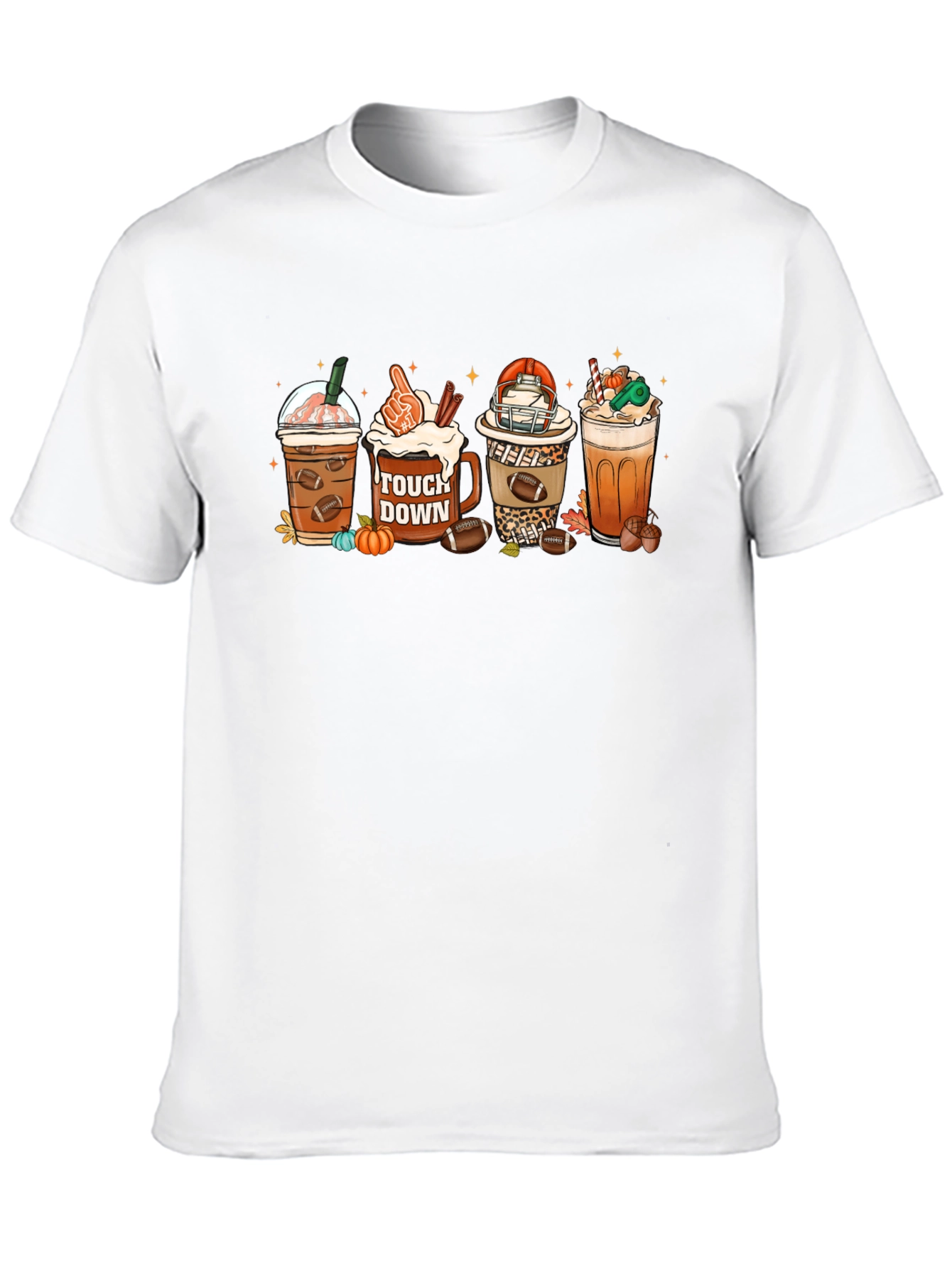 Football Fall Drinks T-Shirt