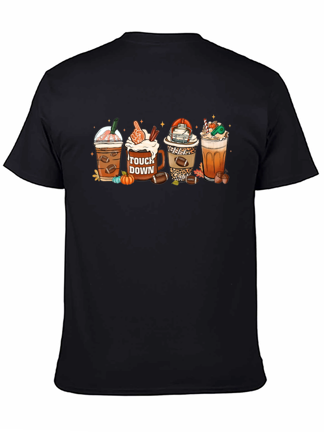 Football Fall Drinks T-Shirt