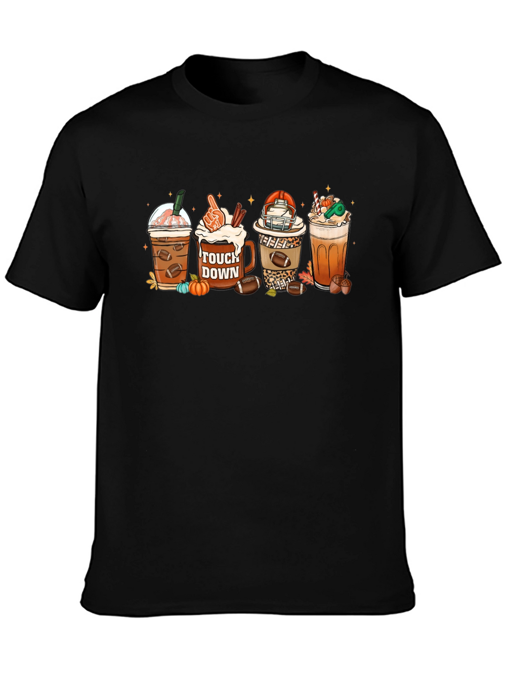 Football Fall Drinks T-Shirt