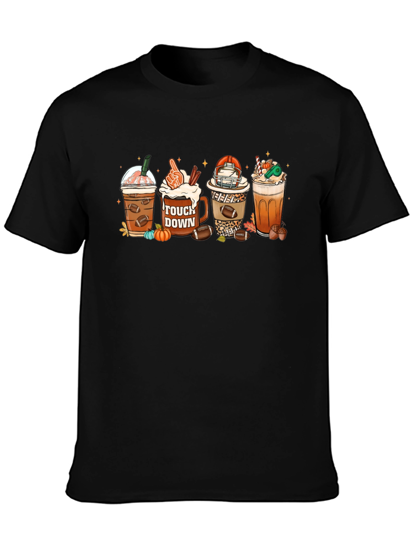 Football Fall Drinks T-Shirt