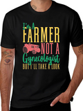 Farmer Not Gynecologist Graphic T-Shirt