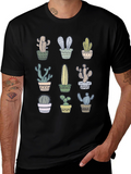 Cactus Print T-Shirt