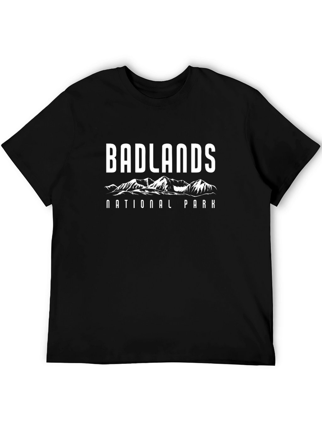 Badlands National Park Black T-Shirt