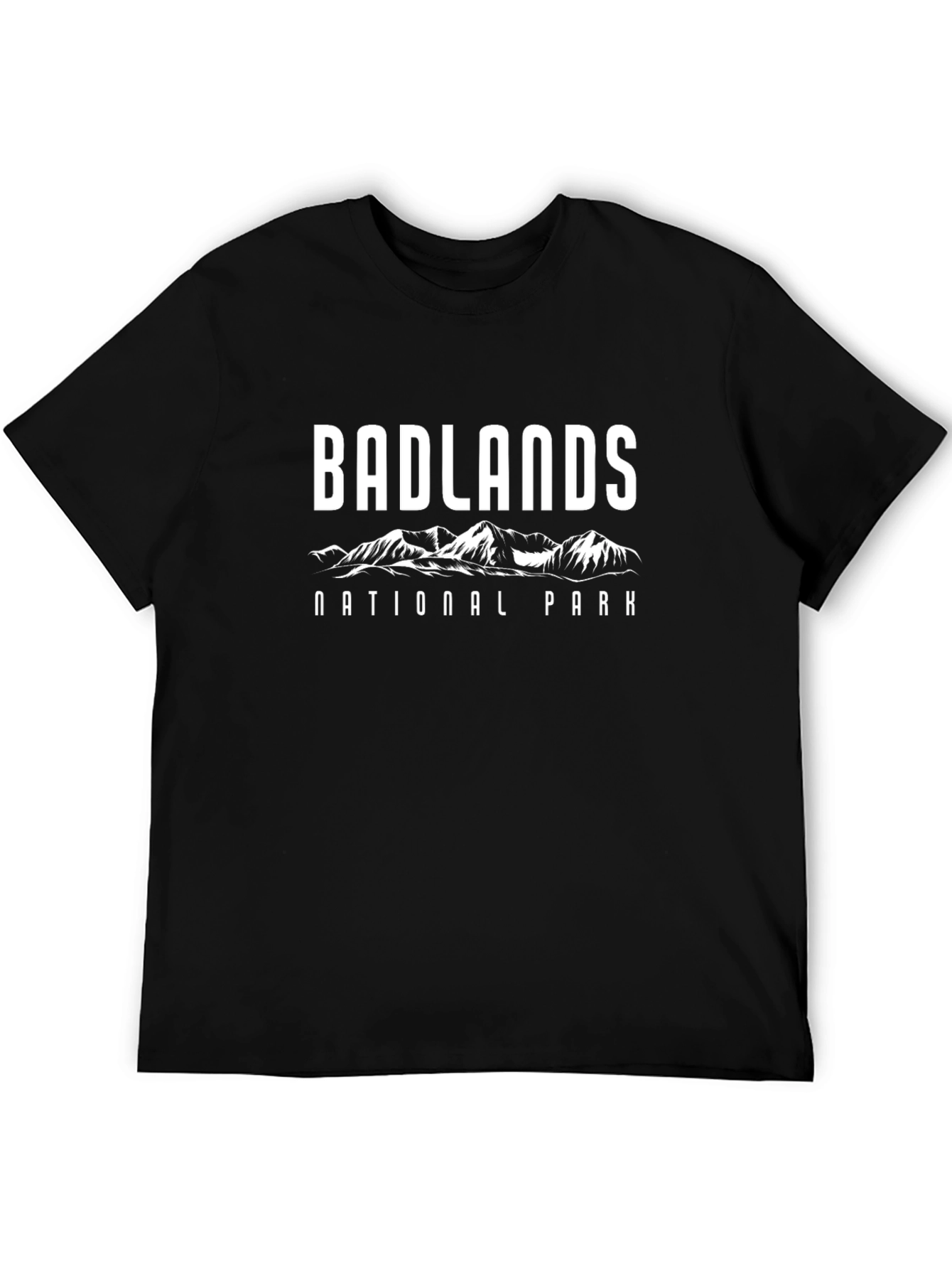 Badlands National Park Black T-Shirt