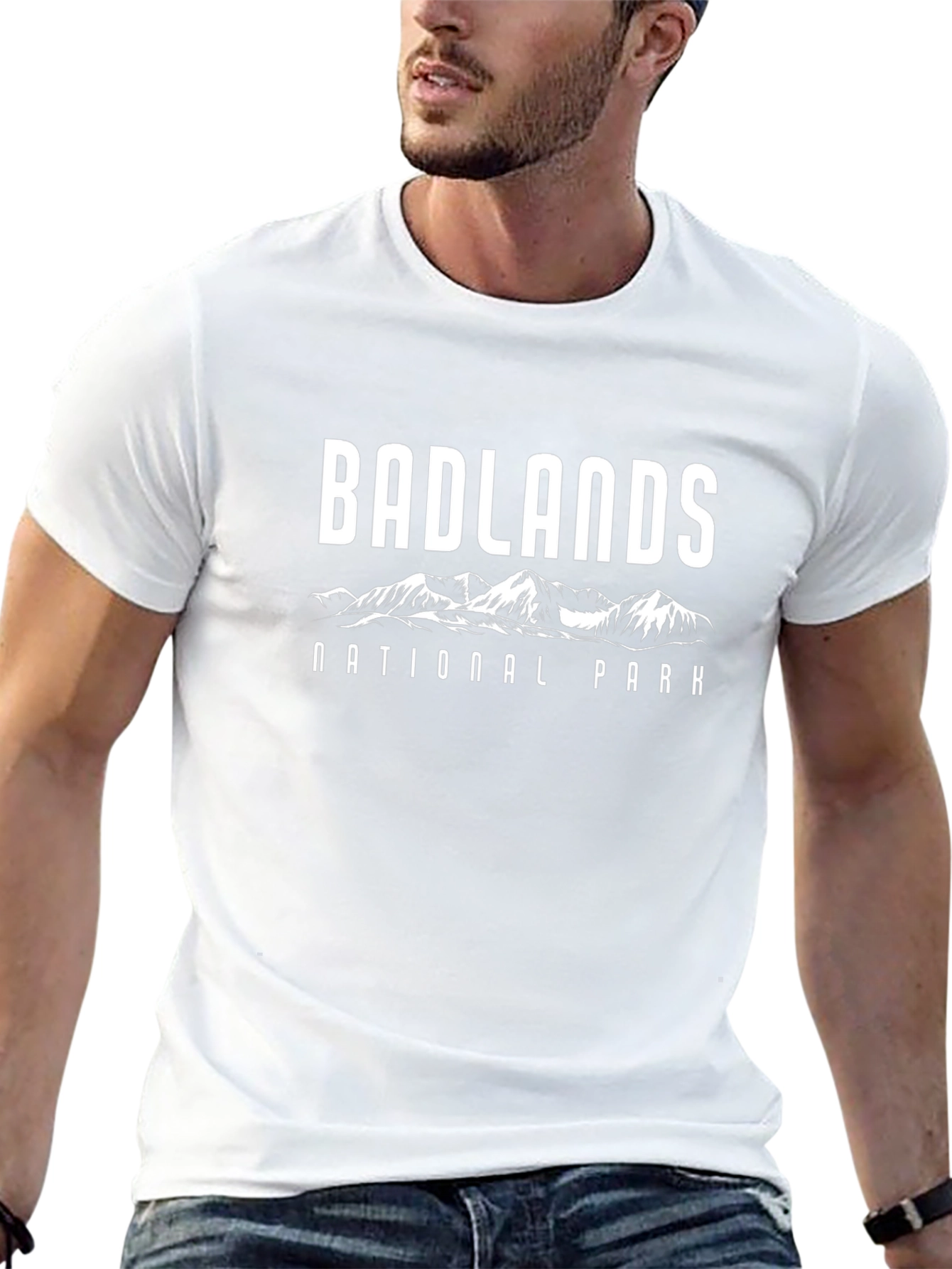Badlands National Park Black T-Shirt